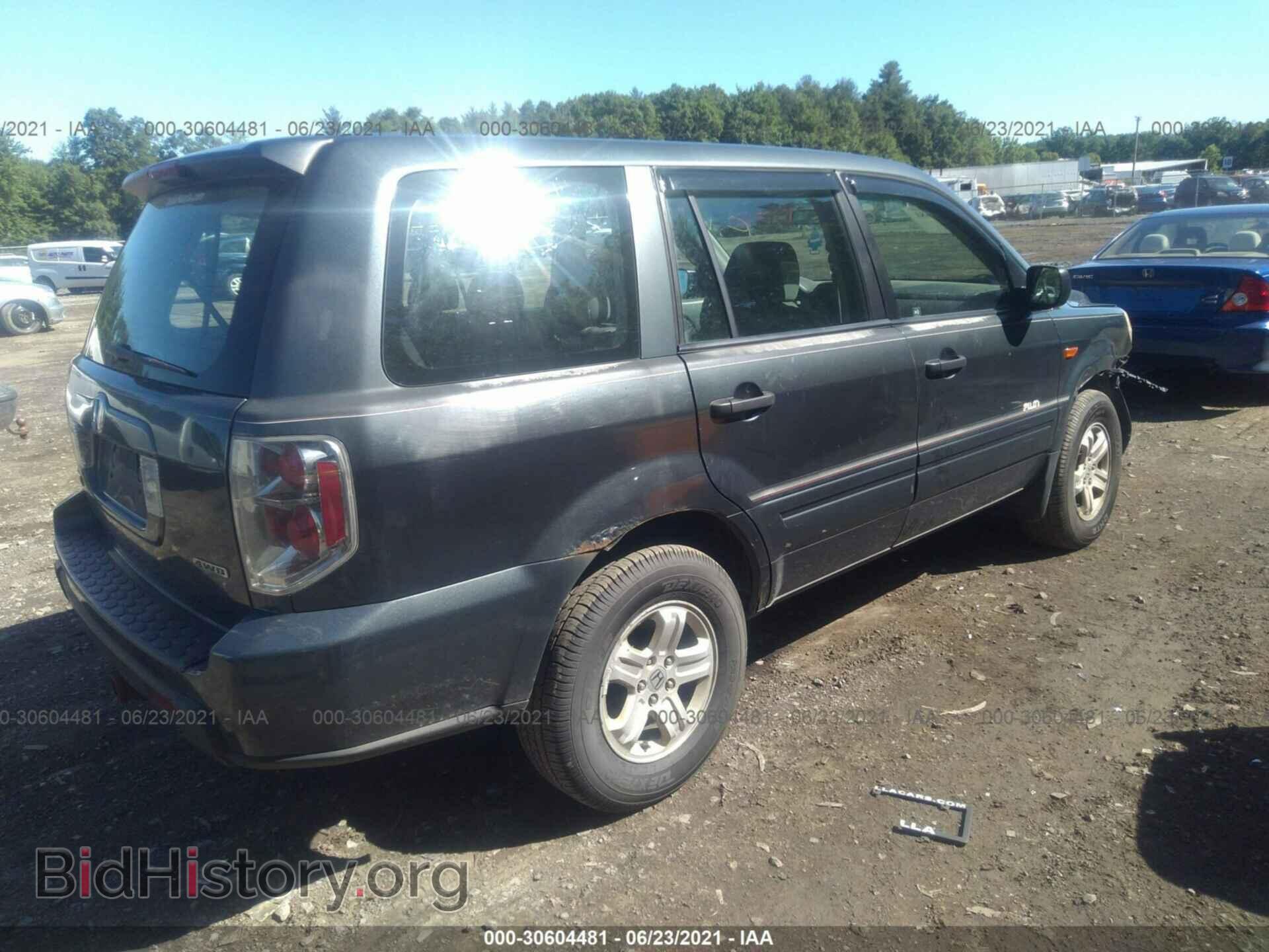 2006 HONDA PILOT - VIN: 2HKYF18116H509109 - Фото 4
