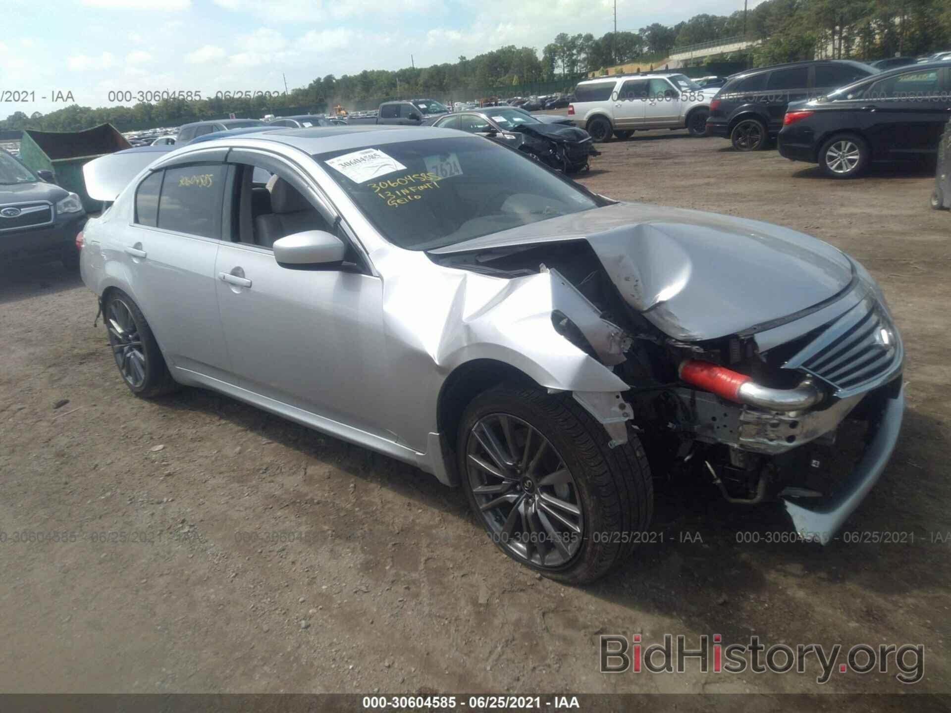 Photo JN1CV6AR4DM761663 - INFINITI G37 SEDAN 2013