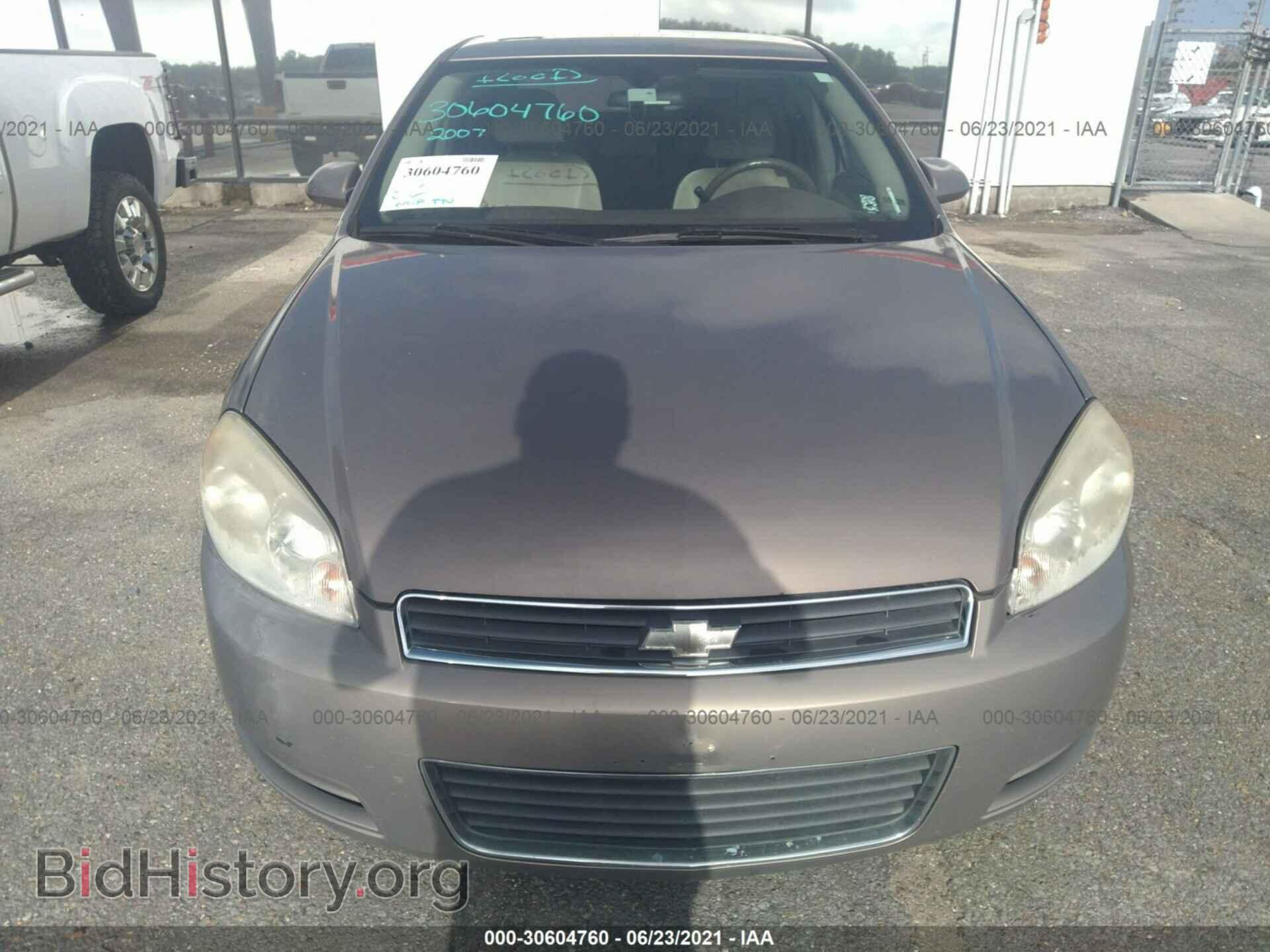 2007 CHEVROLET IMPALA - VIN: 2G1WT55N679297626 - Фото 6