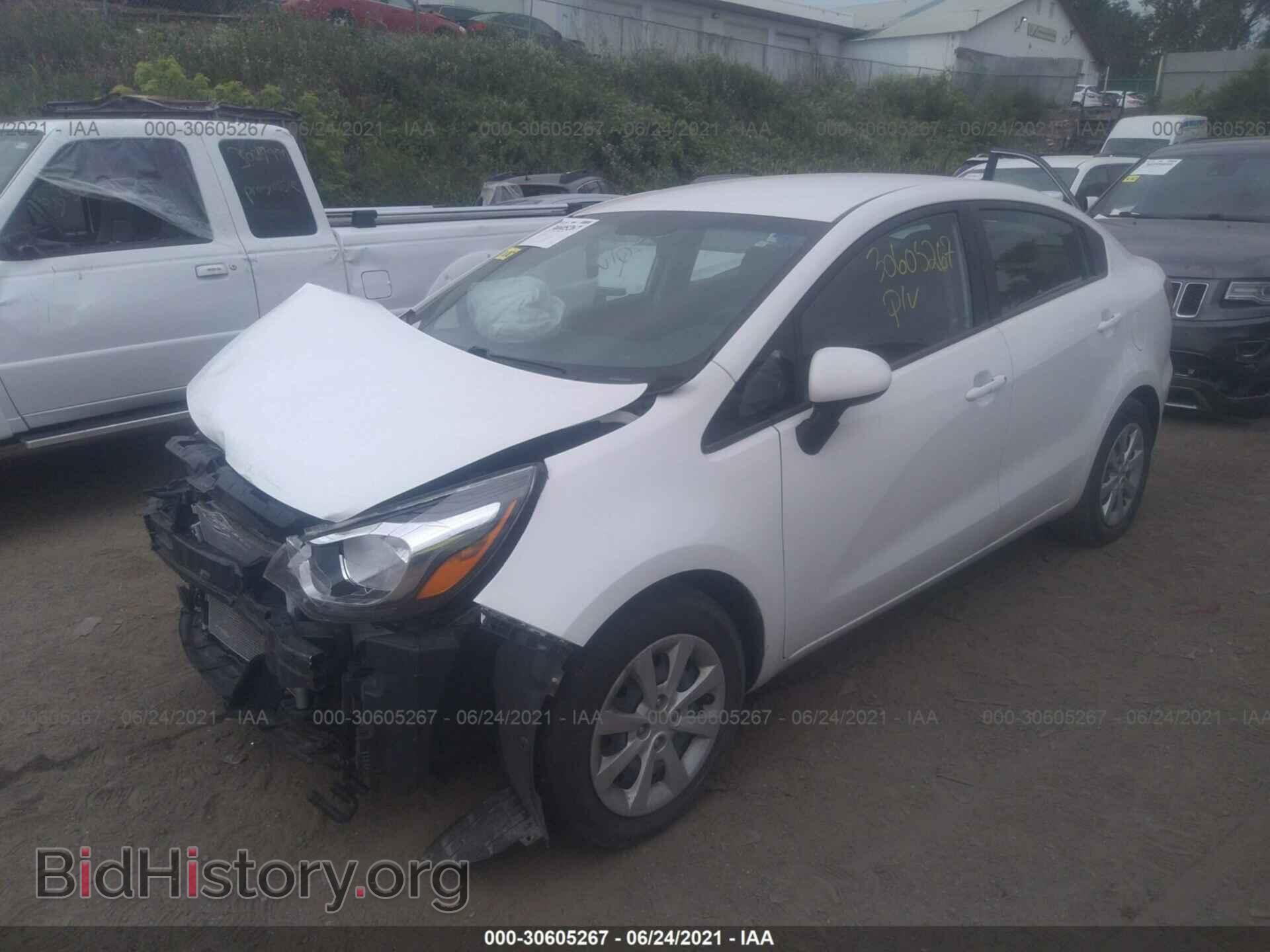 2017 KIA RIO - VIN: KNADM4A38H6035817 - Фото 2