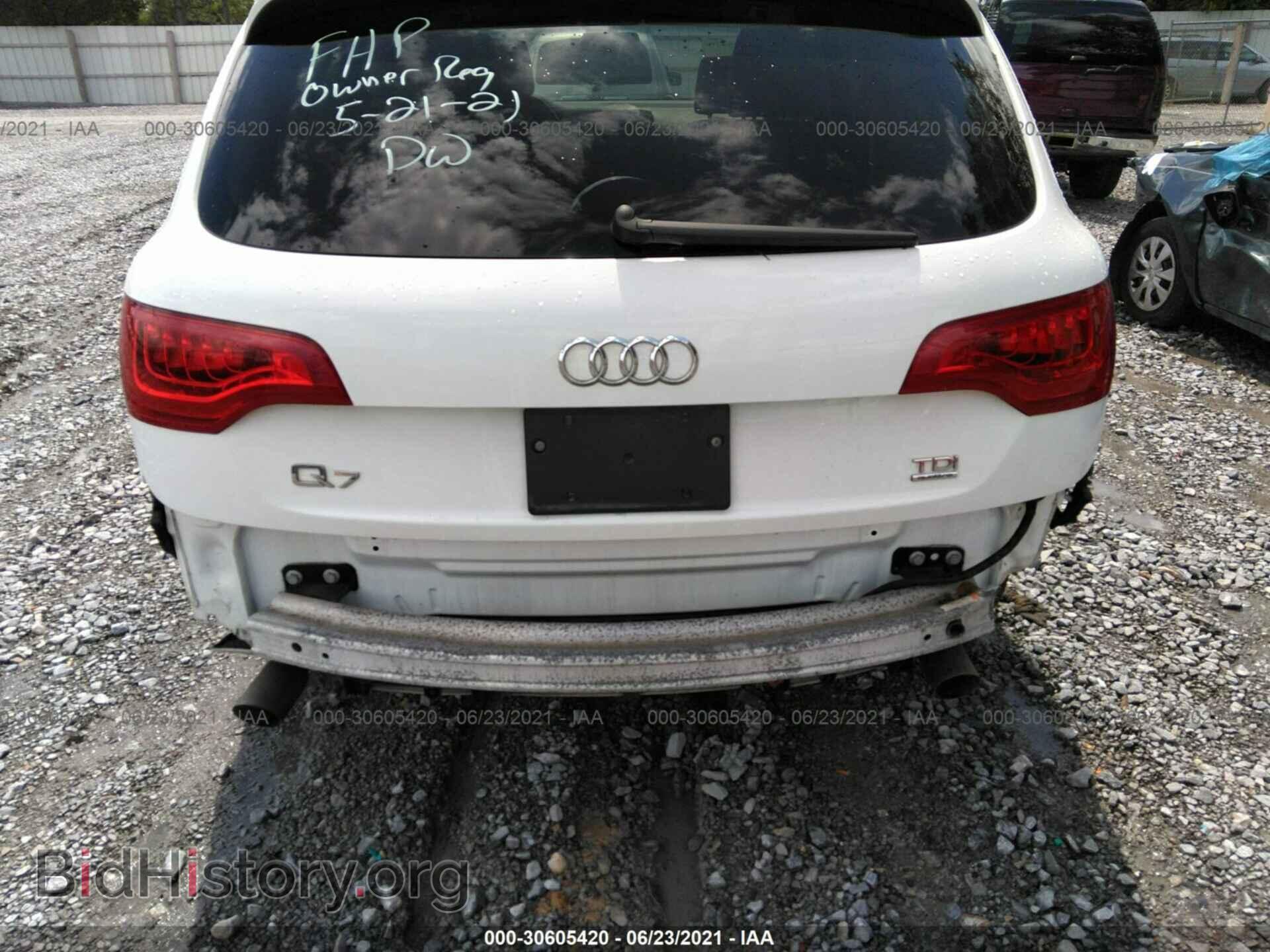 2012 AUDI Q7 - VIN: WA1VMAFE0CD002924 - Фото 6