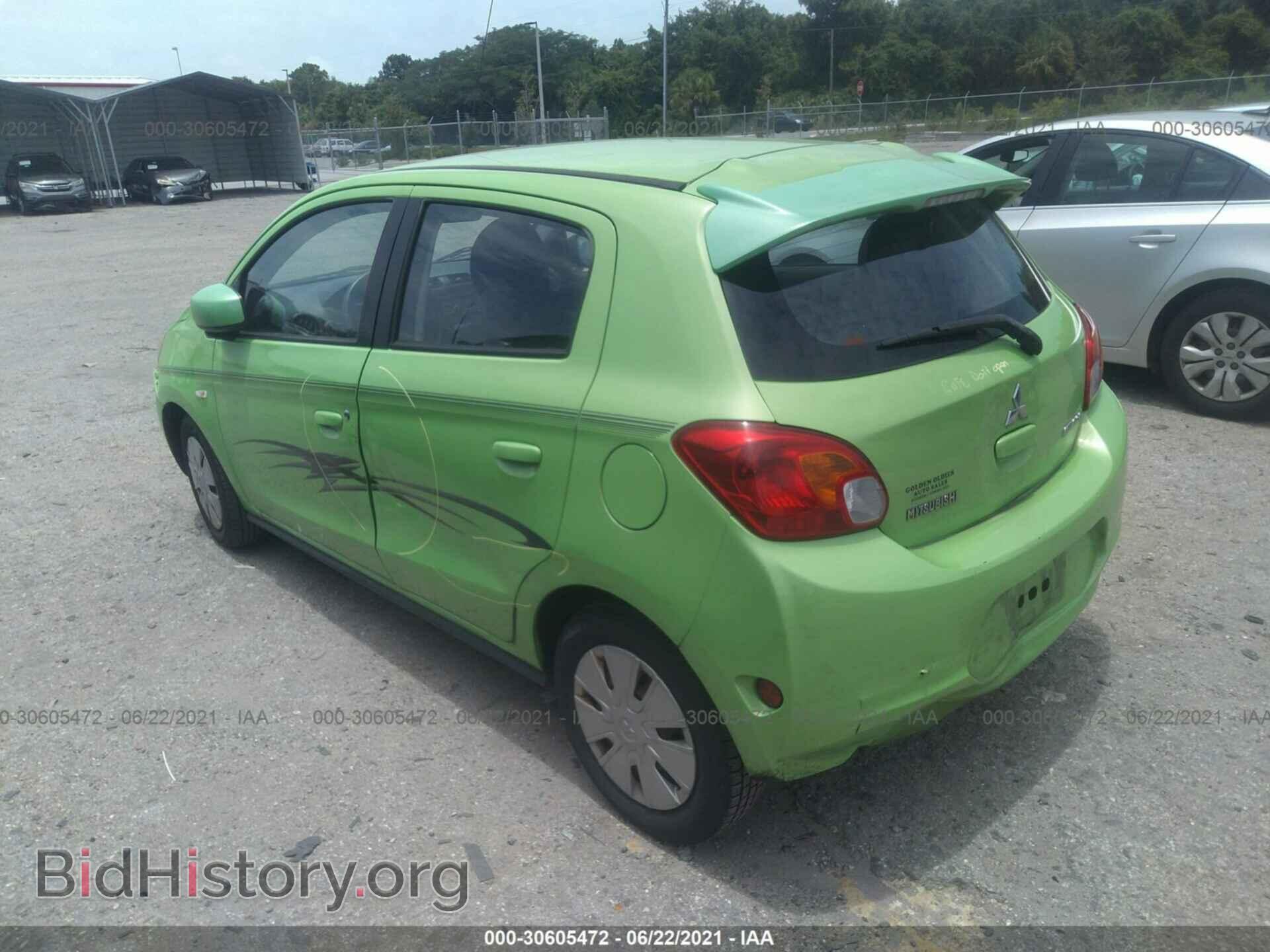 2014 MITSUBISHI MIRAGE - VIN: ML32A3HJ3EH018198 - Фото 3