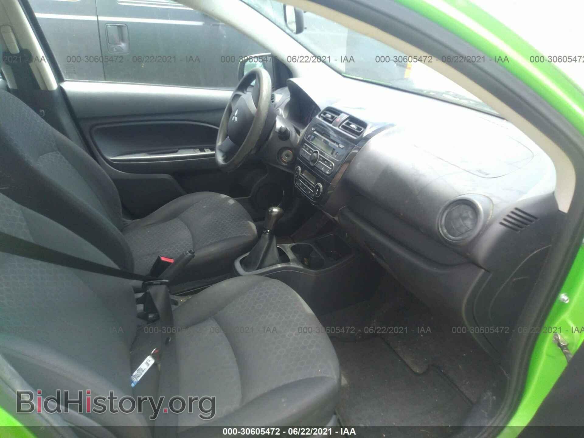 2014 MITSUBISHI MIRAGE - VIN: ML32A3HJ3EH018198 - Фото 5