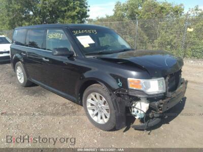 2010 Ford FLEX SEL, черный — VIN 2FMGK5CC9ABA23557, IAAI