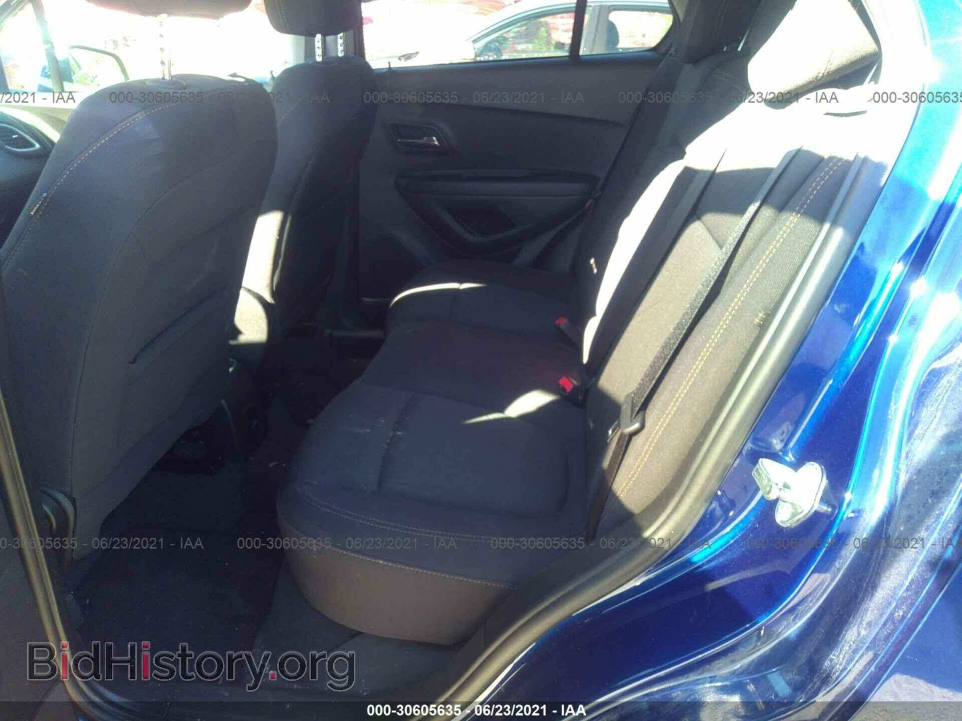 2017 CHEVROLET TRAX - VIN: 3GNCJPSB7HL190886 - Photo 8