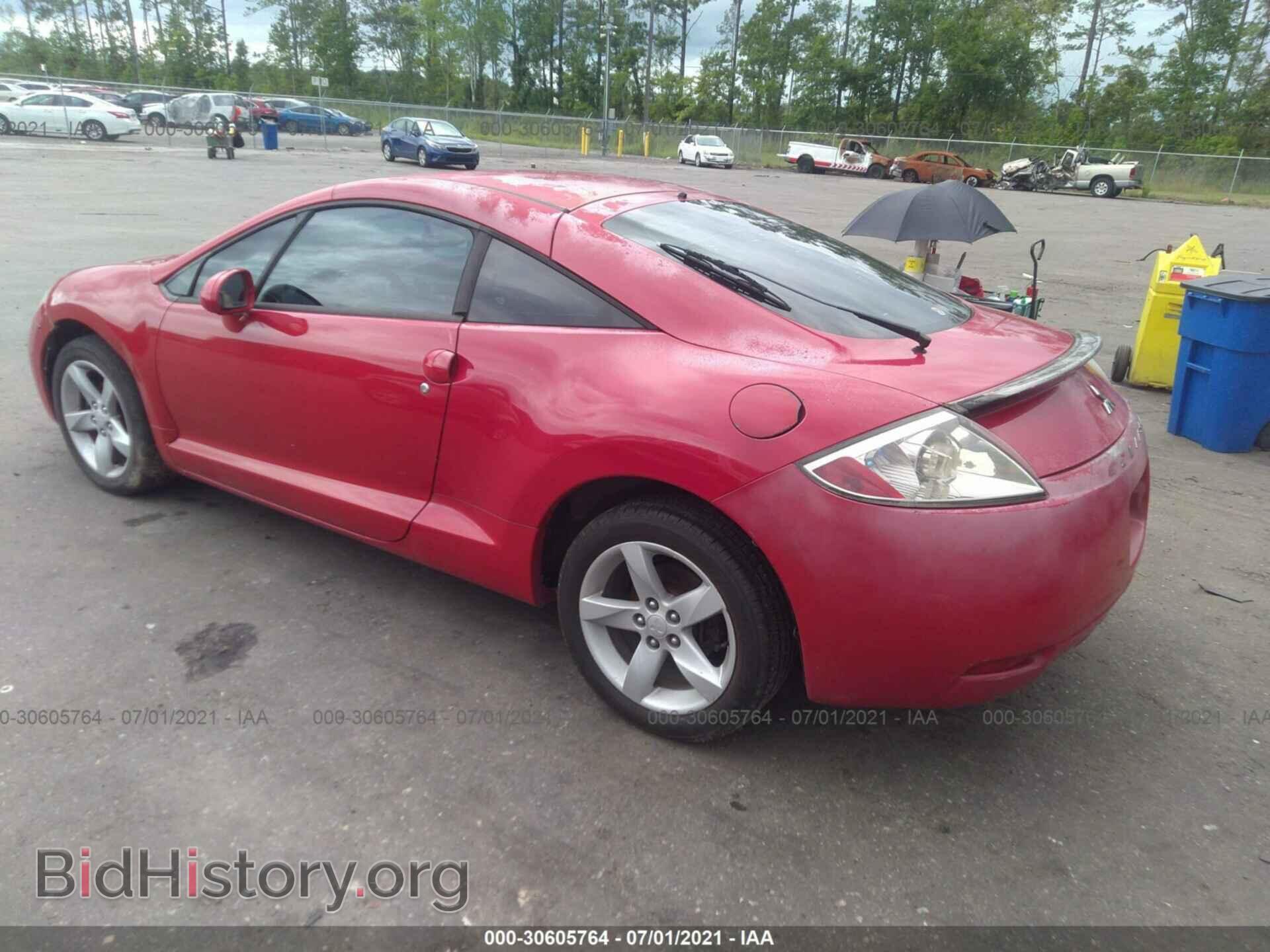2006 MITSUBISHI ECLIPSE - VIN: 4A3AK34T66E003093 - Фото 3