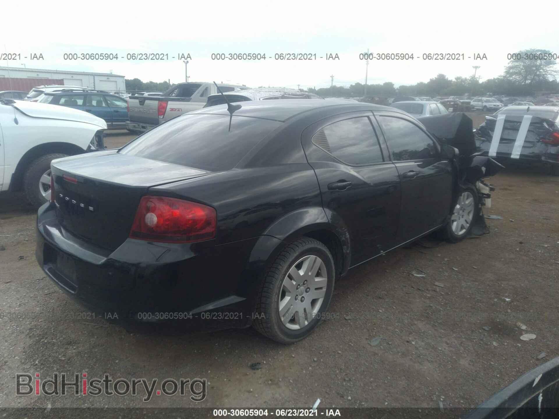 2014 DODGE AVENGER - VIN: 1C3CDZAB0EN196204 - Фото 4