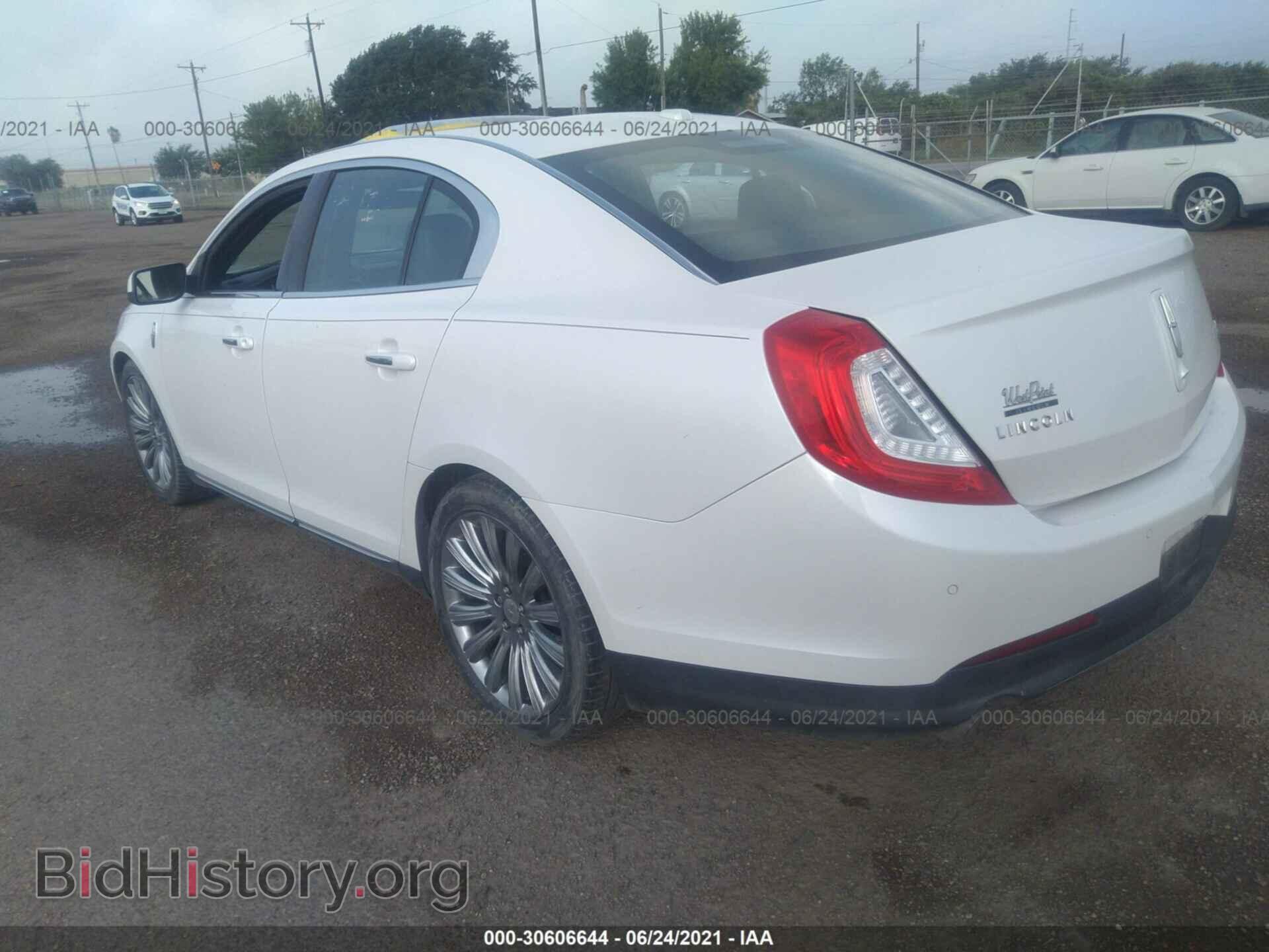 2013 LINCOLN MKS - VIN: 1LNHL9DK7DG602901 - Фото 3