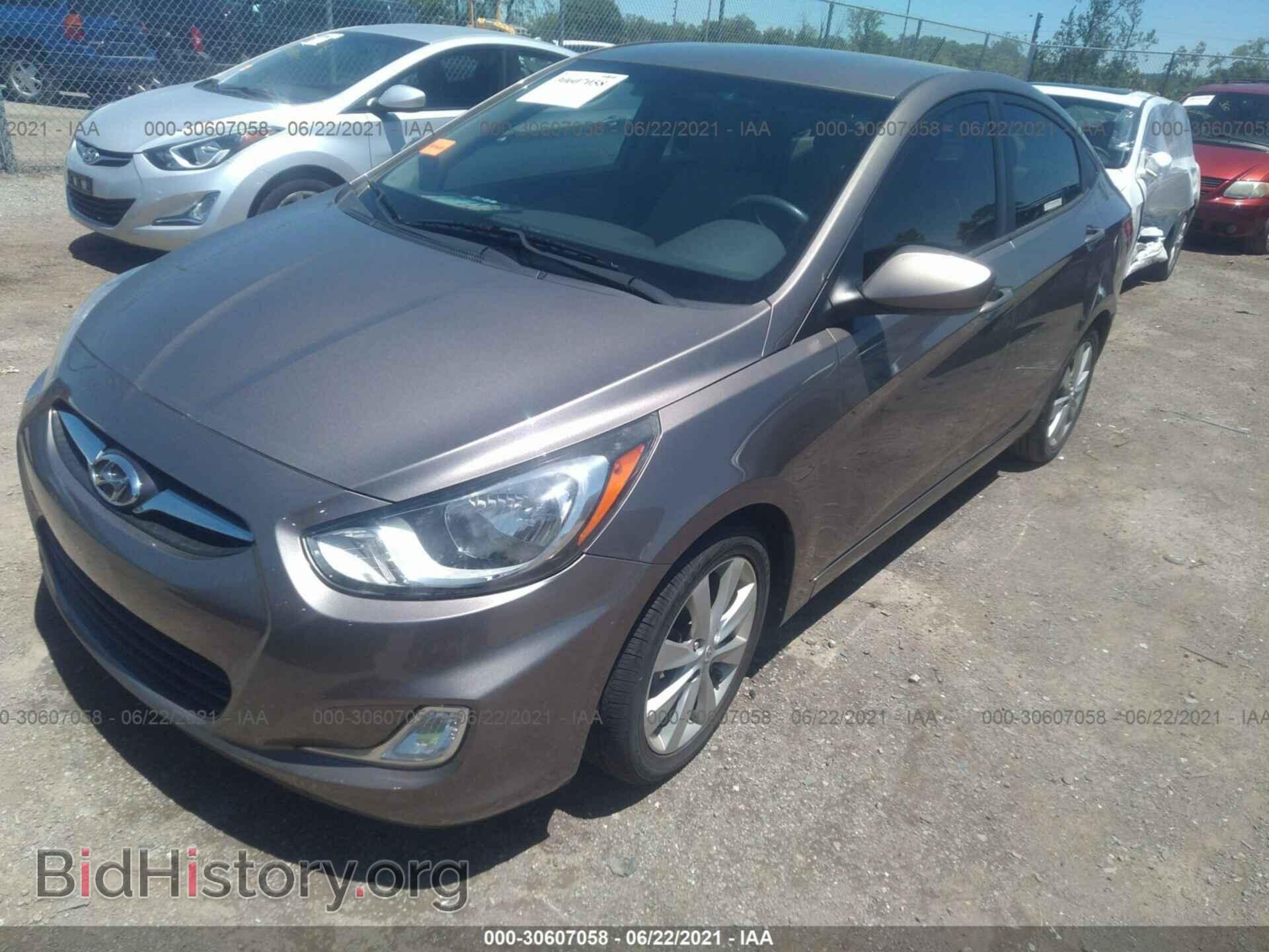 2012 HYUNDAI ACCENT - VIN: KMHCU4AEXCU092780 - Фото 2