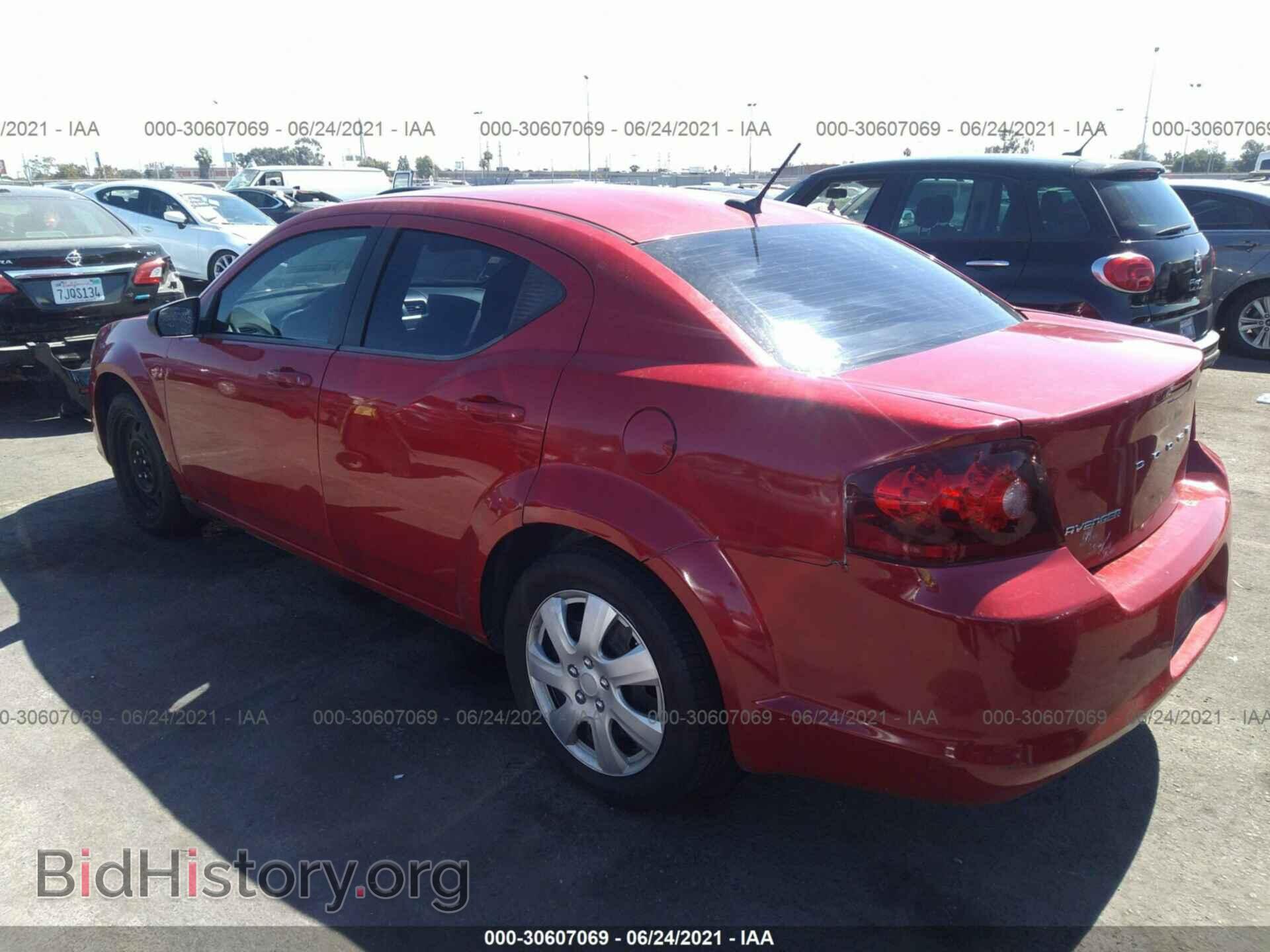 2011 DODGE AVENGER - VIN: 1B3BD4FB9BN509380 - Фото 3