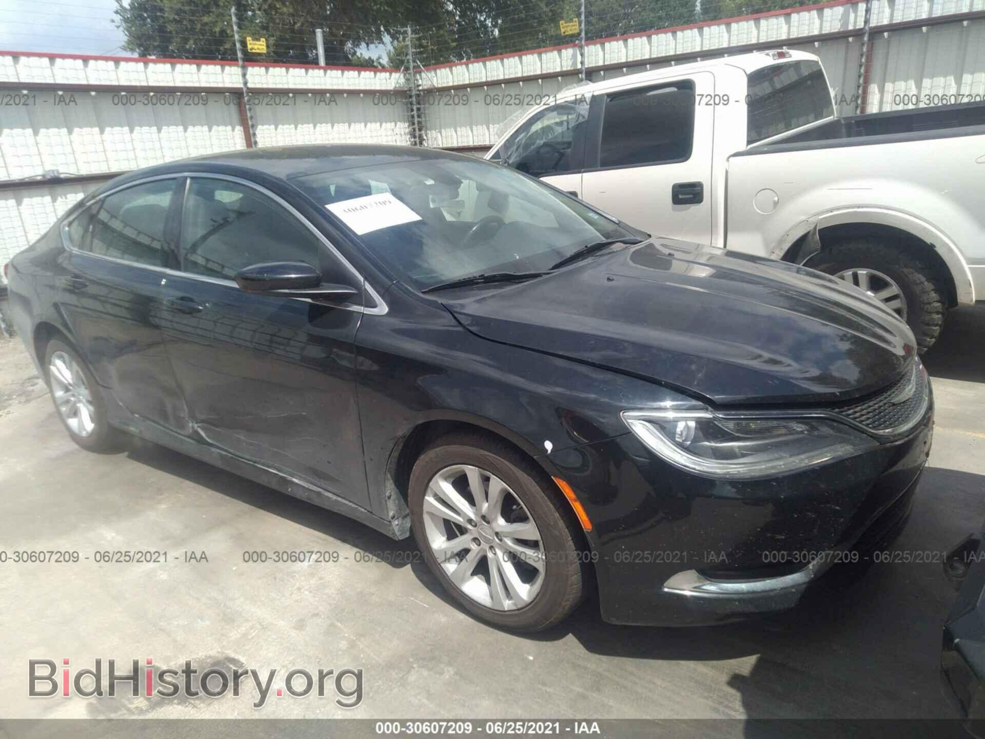 Фотография 1C3CCCAB3FN743919 - CHRYSLER 200 2015
