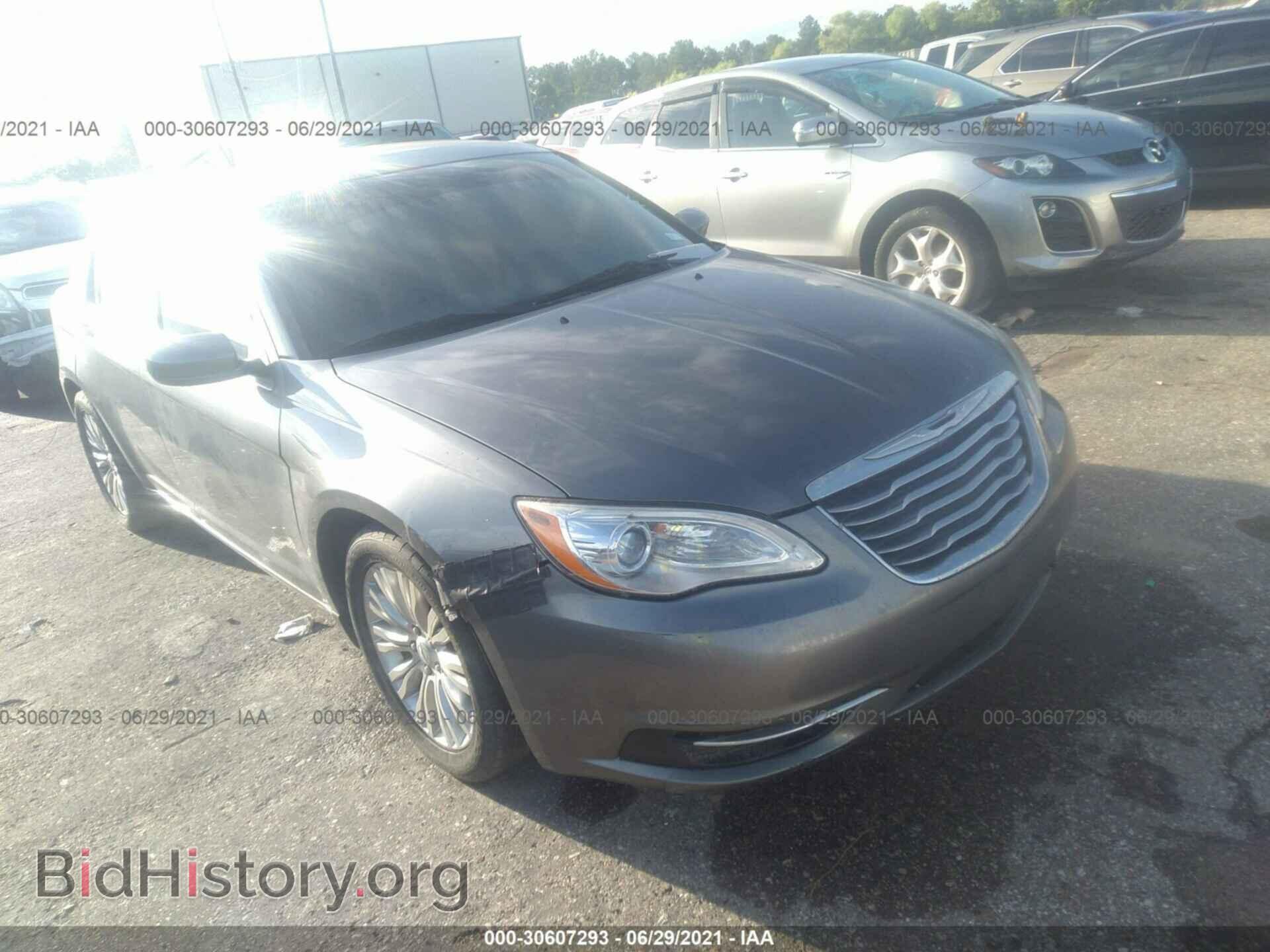 Фотография 1C3CCBABXCN155442 - CHRYSLER 200 2012