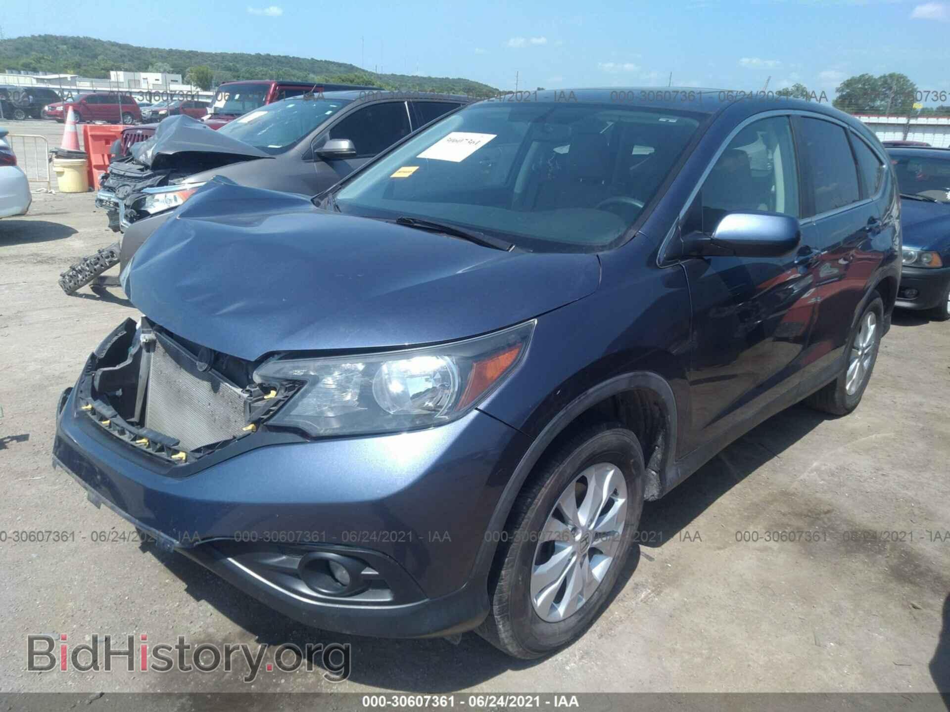 2013 HONDA CR-V - VIN: 2HKRM3H52DH512896 - Фото 2