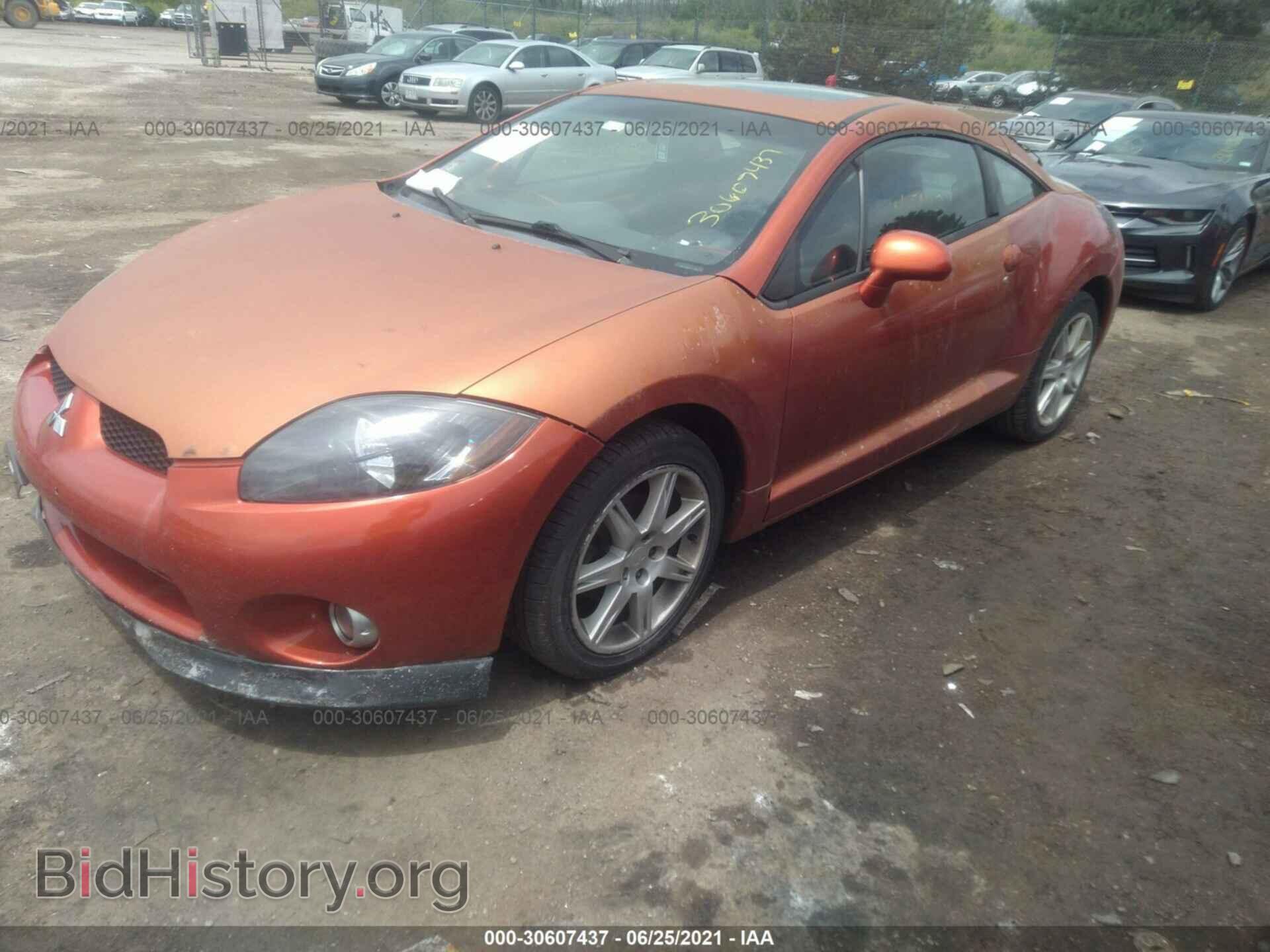 2006 MITSUBISHI ECLIPSE - VIN: 4A3AK34TX6E014226 - Фото 2