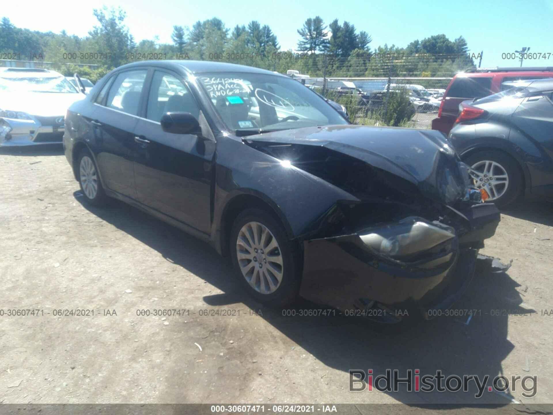 Photo JF1GE61638H504258 - SUBARU IMPREZA SEDAN 2008