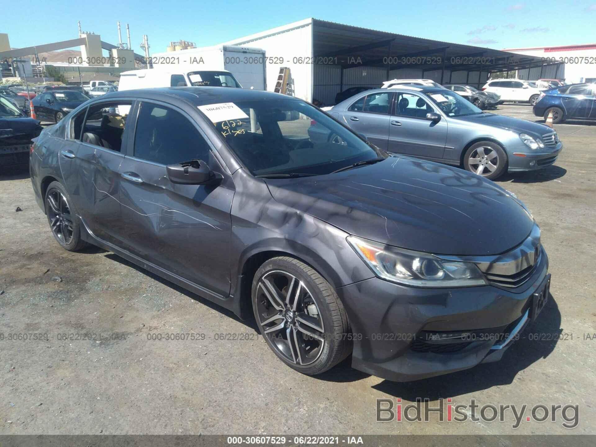 Photo 1HGCR2F5XGA141035 - HONDA ACCORD SEDAN 2016