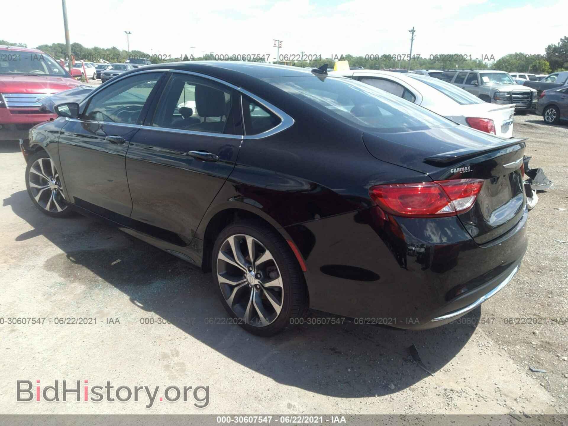 2015 CHRYSLER 200 - VIN: 1C3CCCCBXFN501237 - Photo 3