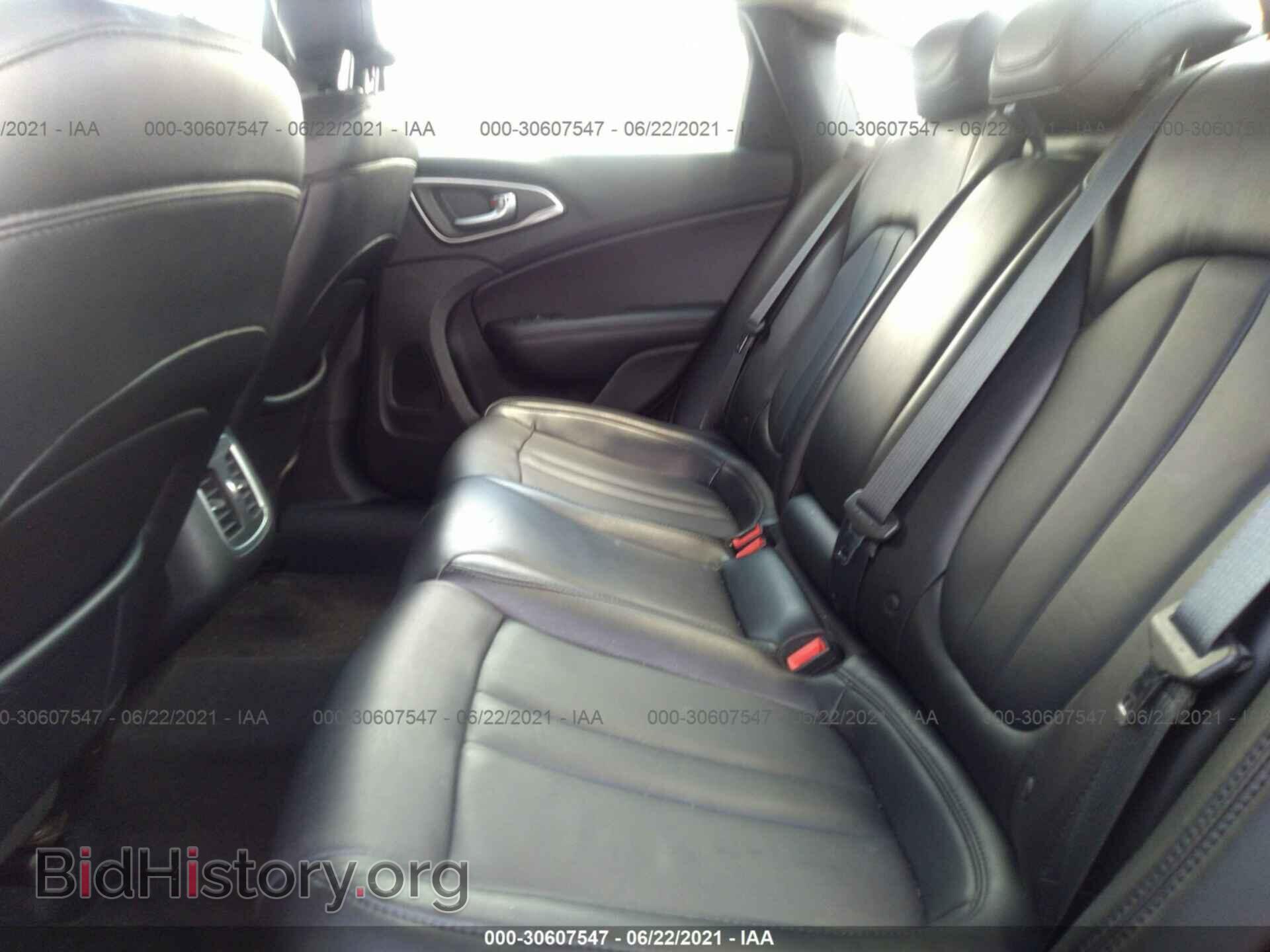 2015 CHRYSLER 200 - VIN: 1C3CCCCBXFN501237 - Photo 8