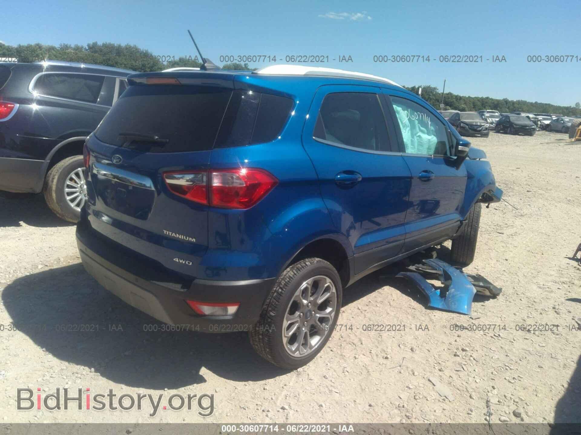 2020 FORD ECOSPORT - VIN: MAJ6S3KL4LC315048 - Фото 4