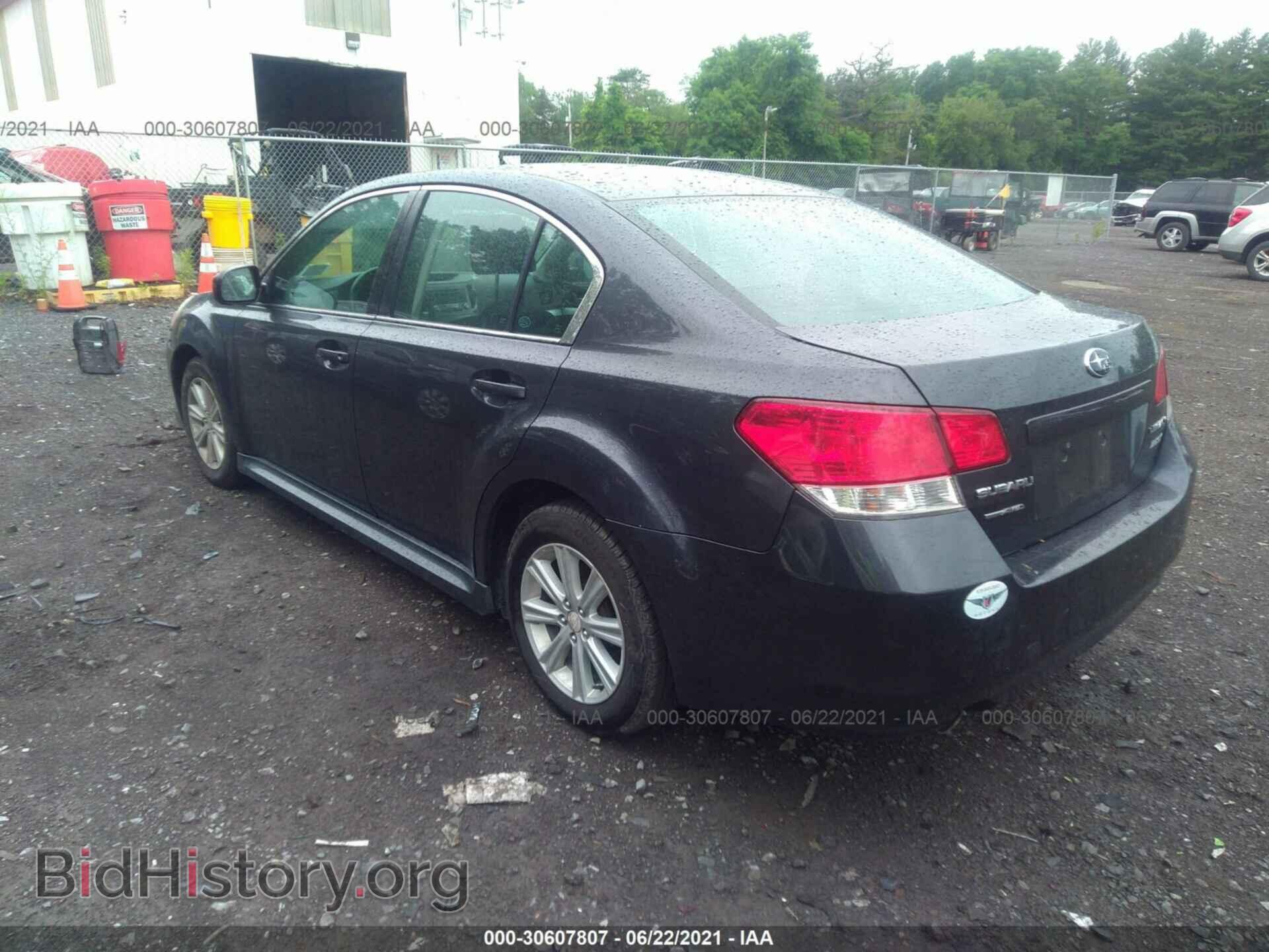 2012 SUBARU LEGACY - VIN: 4S3BMBC68C3008486 - Фото 3