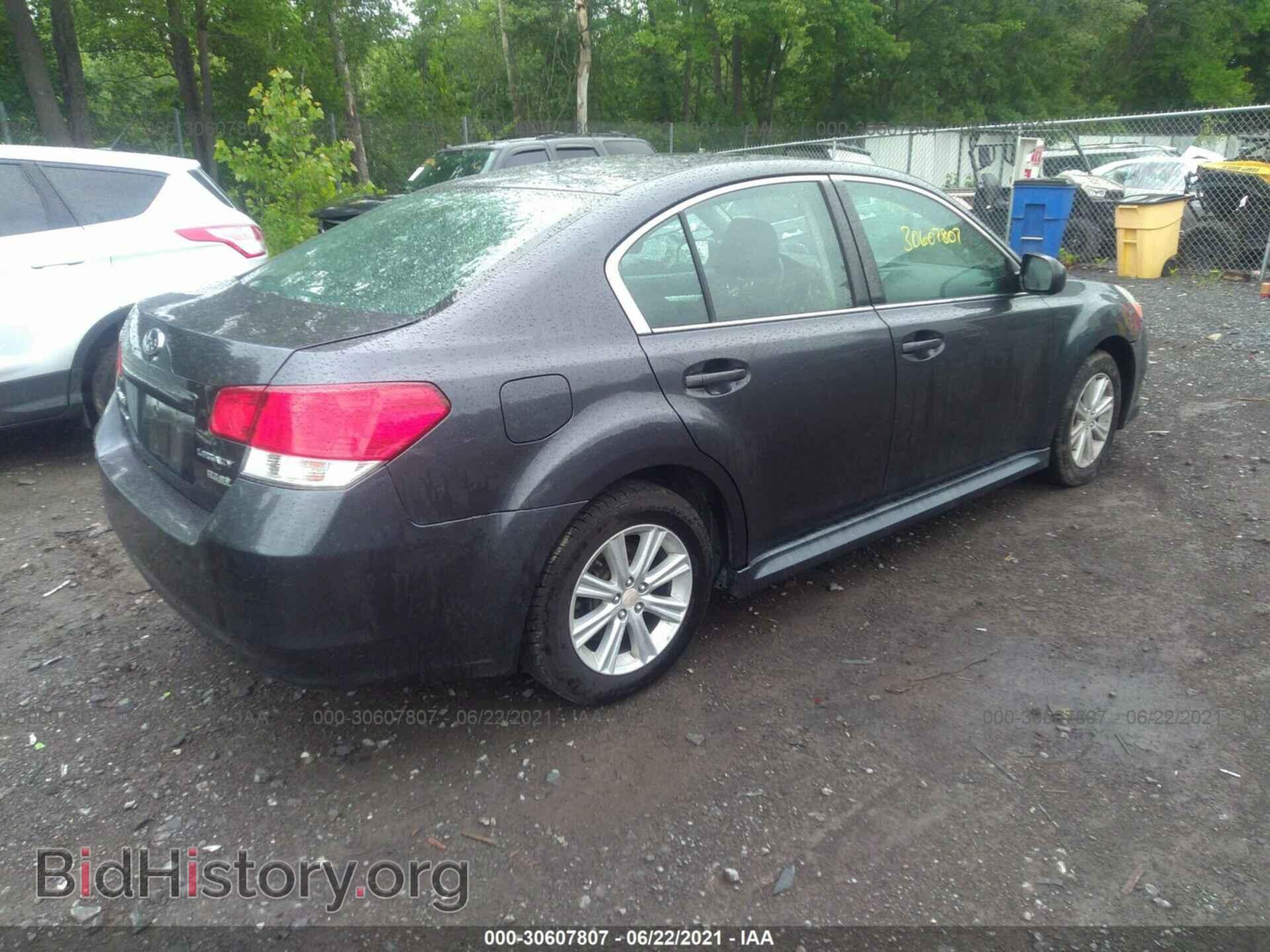 2012 SUBARU LEGACY - VIN: 4S3BMBC68C3008486 - Фото 4