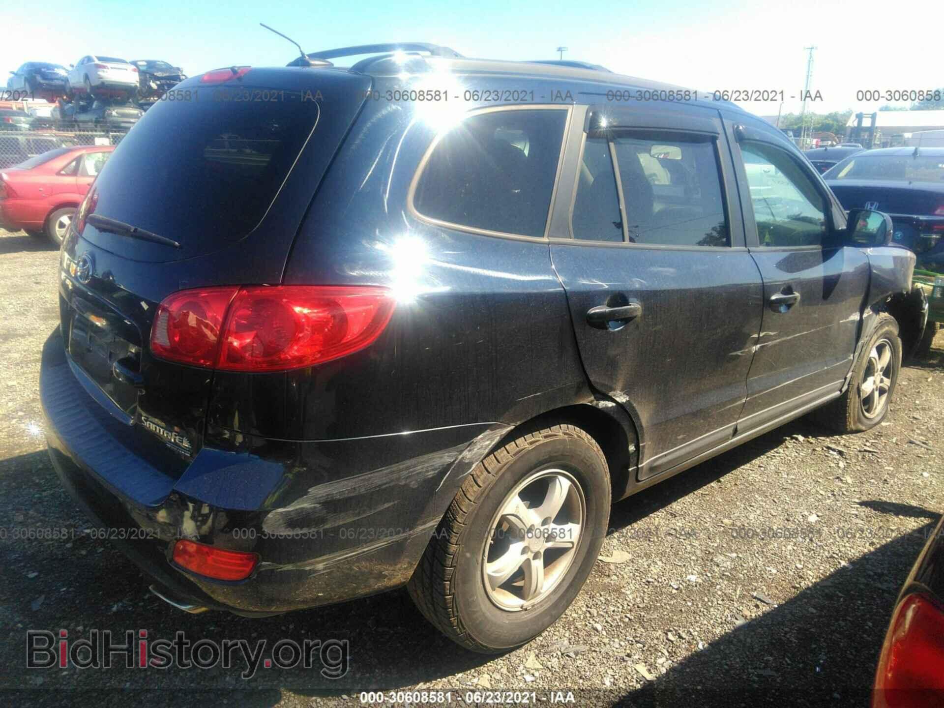 2007 HYUNDAI SANTA FE - VIN: 5NMSG73D97H103584 - Фото 4