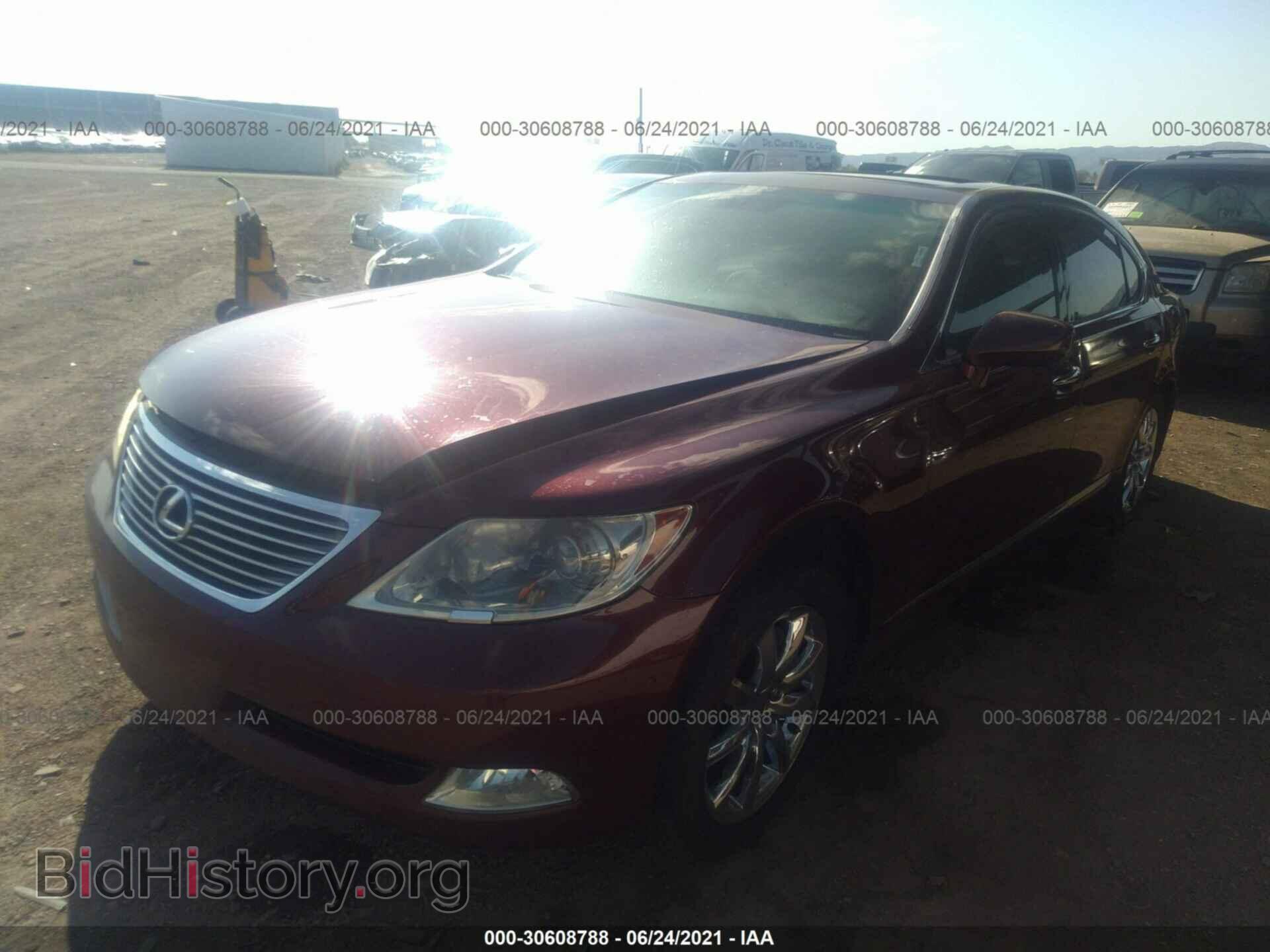 2007 LEXUS LS 460 - VIN: JTHGL46F575003786 - Фото 2