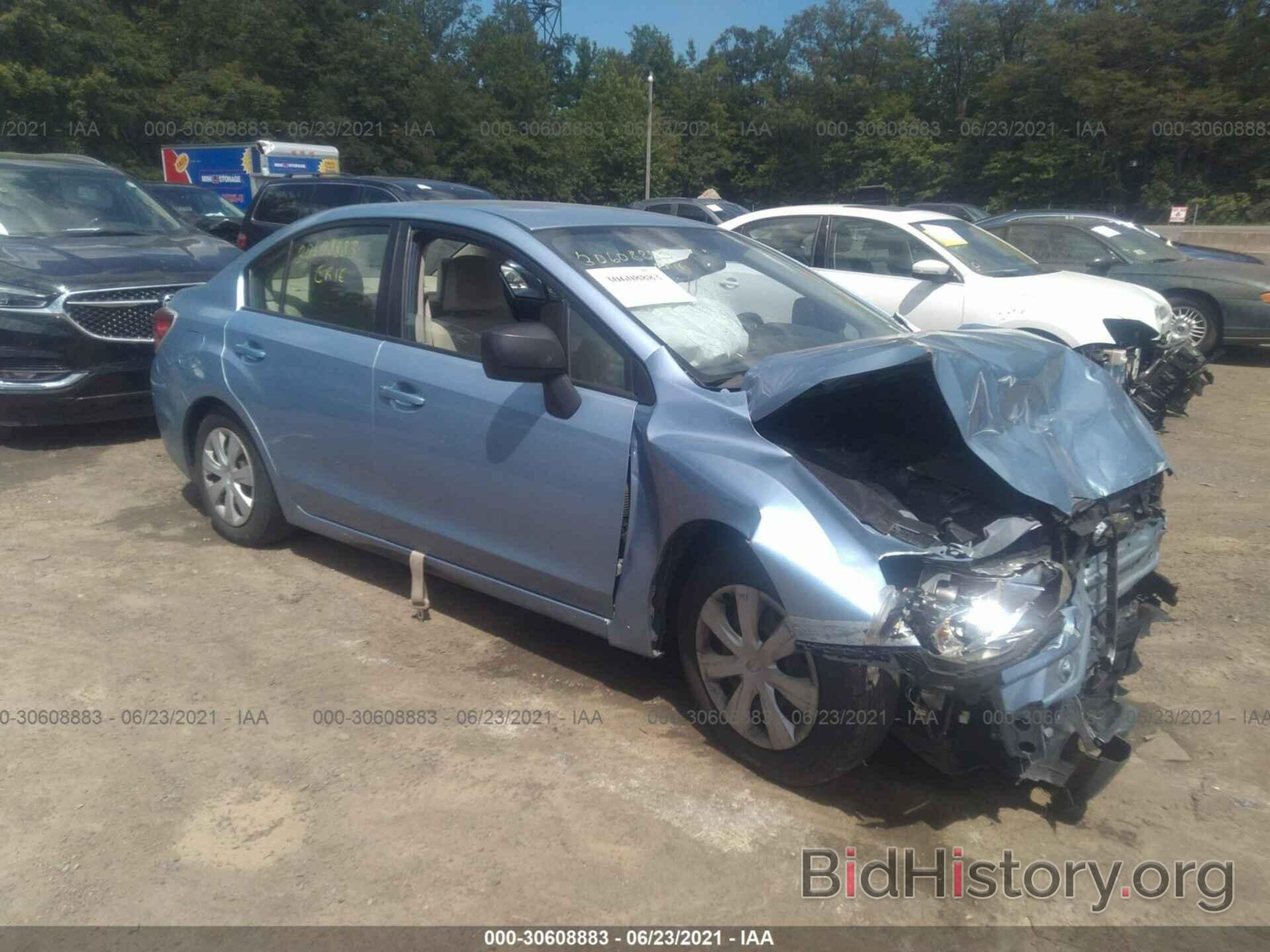 Photo JF1GJAA67CH017555 - SUBARU IMPREZA SEDAN 2012