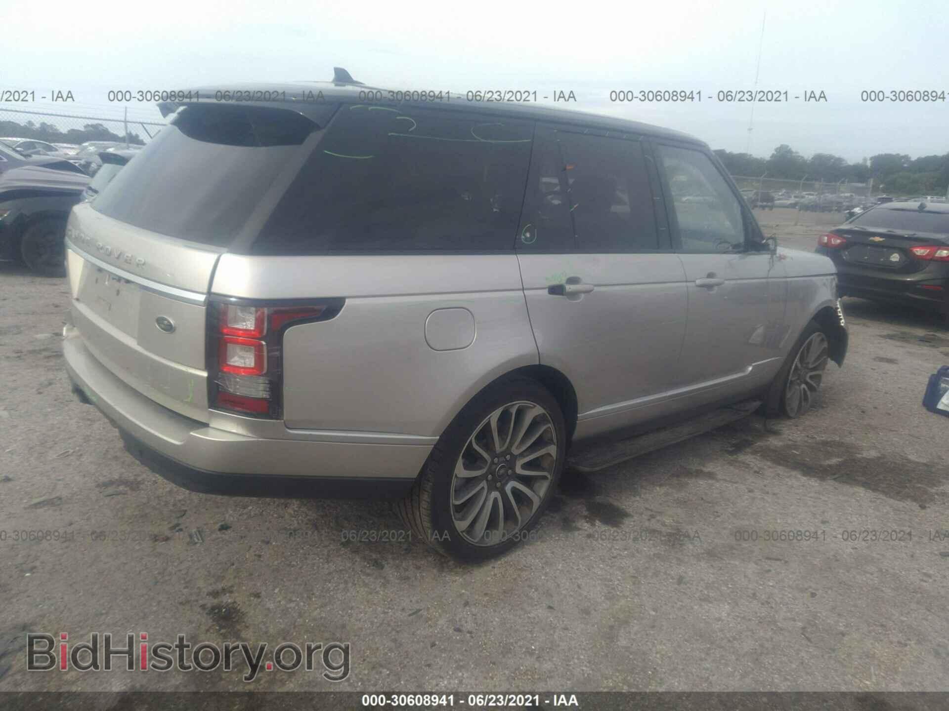 2016 LAND ROVER RANGE ROVER - VIN: SALGS2EF0GA310244 - Фото 4