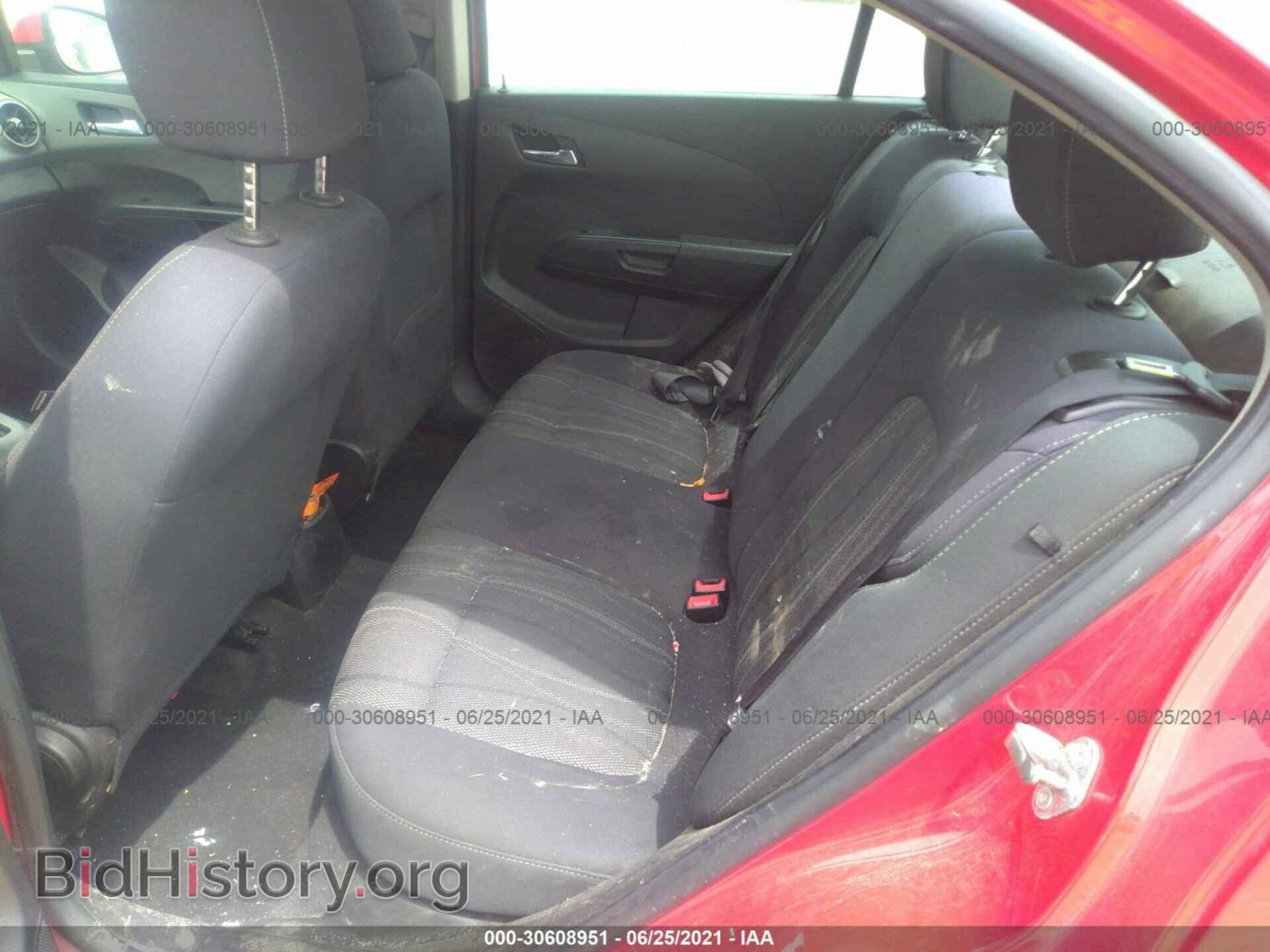 2012 CHEVROLET SONIC - VIN: 1G1JC5SH8C4138435 - Фото 8