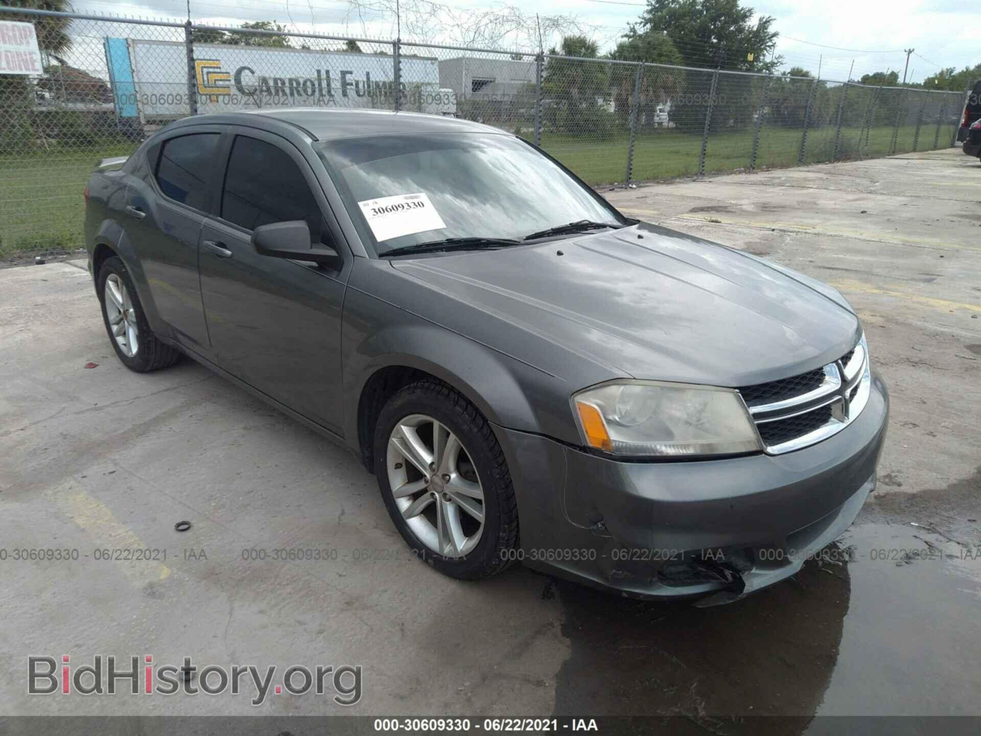 Фотография 1C3CDZAG2DN552517 - DODGE AVENGER 2013