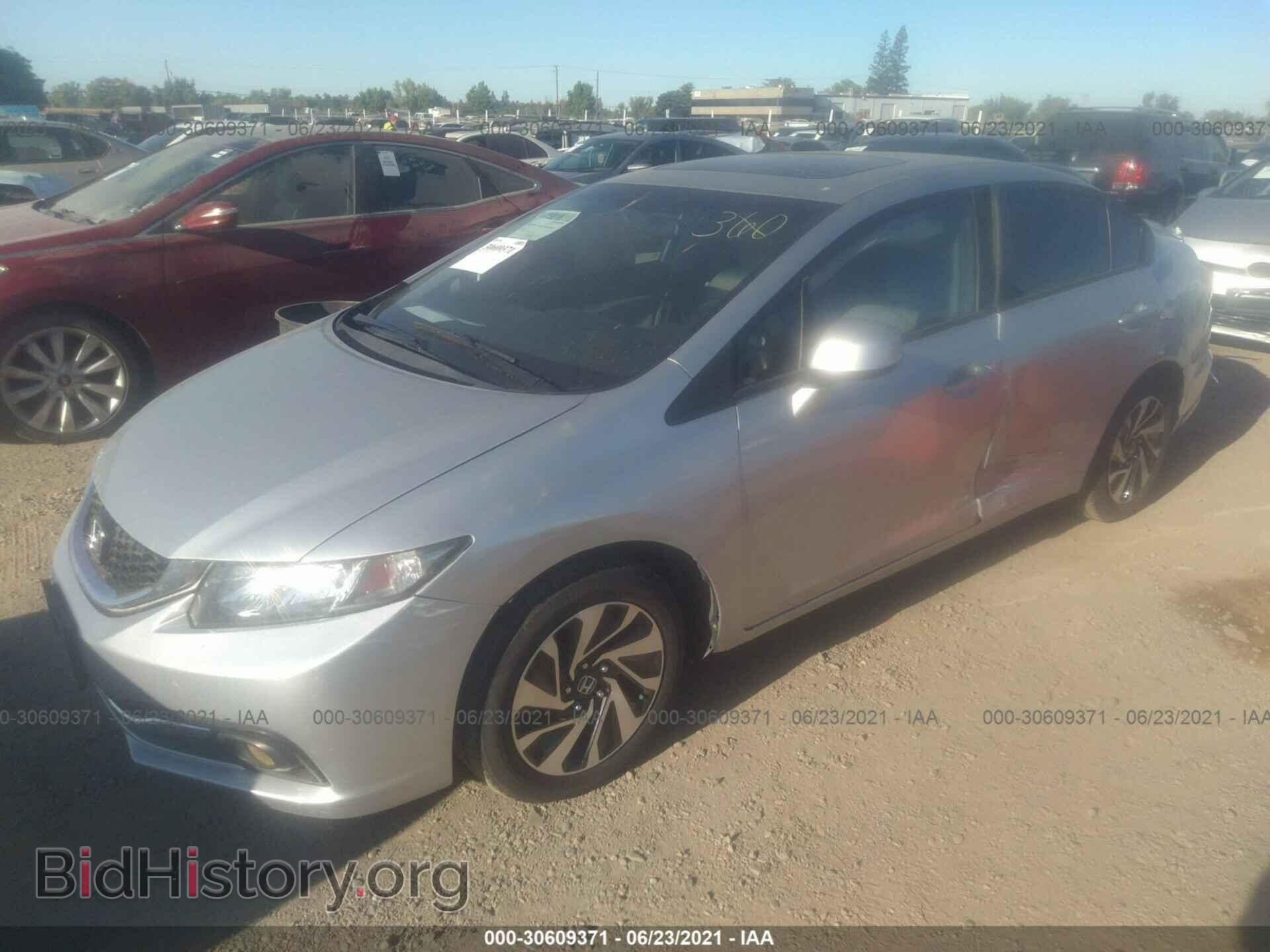 2013 HONDA CIVIC SDN - VIN: 19XFB2F85DE278564 - Фото 2