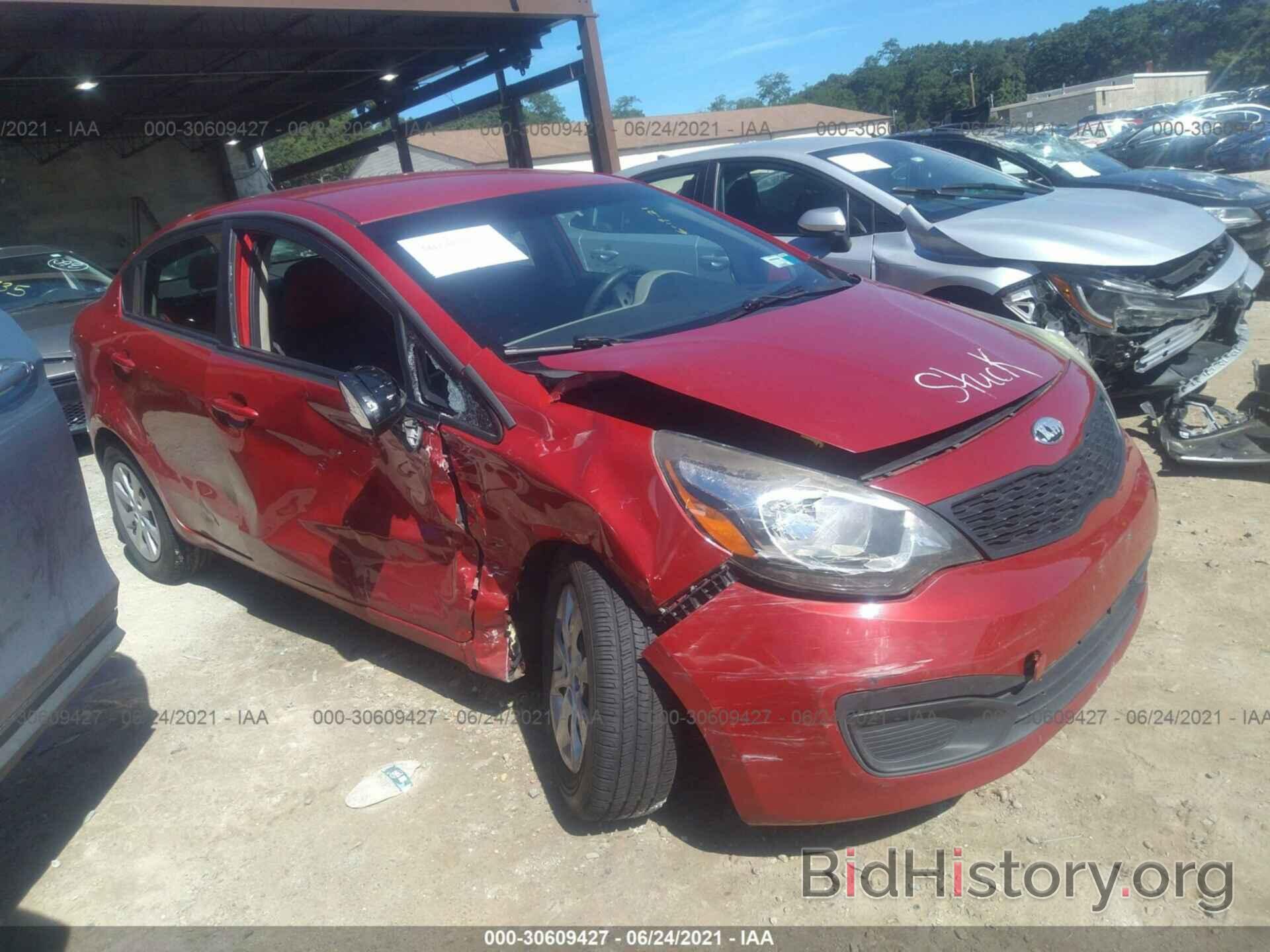 Photo KNADM4A32D6172018 - KIA RIO 2013