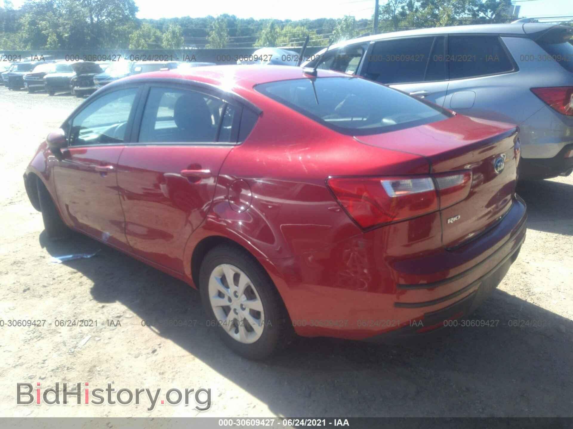 2013 KIA RIO - VIN: KNADM4A32D6172018 - Фото 3