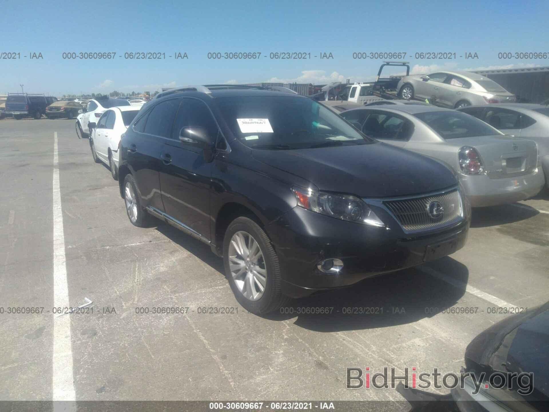 Photo JTJBC1BA4B2417475 - LEXUS RX 450H 2011