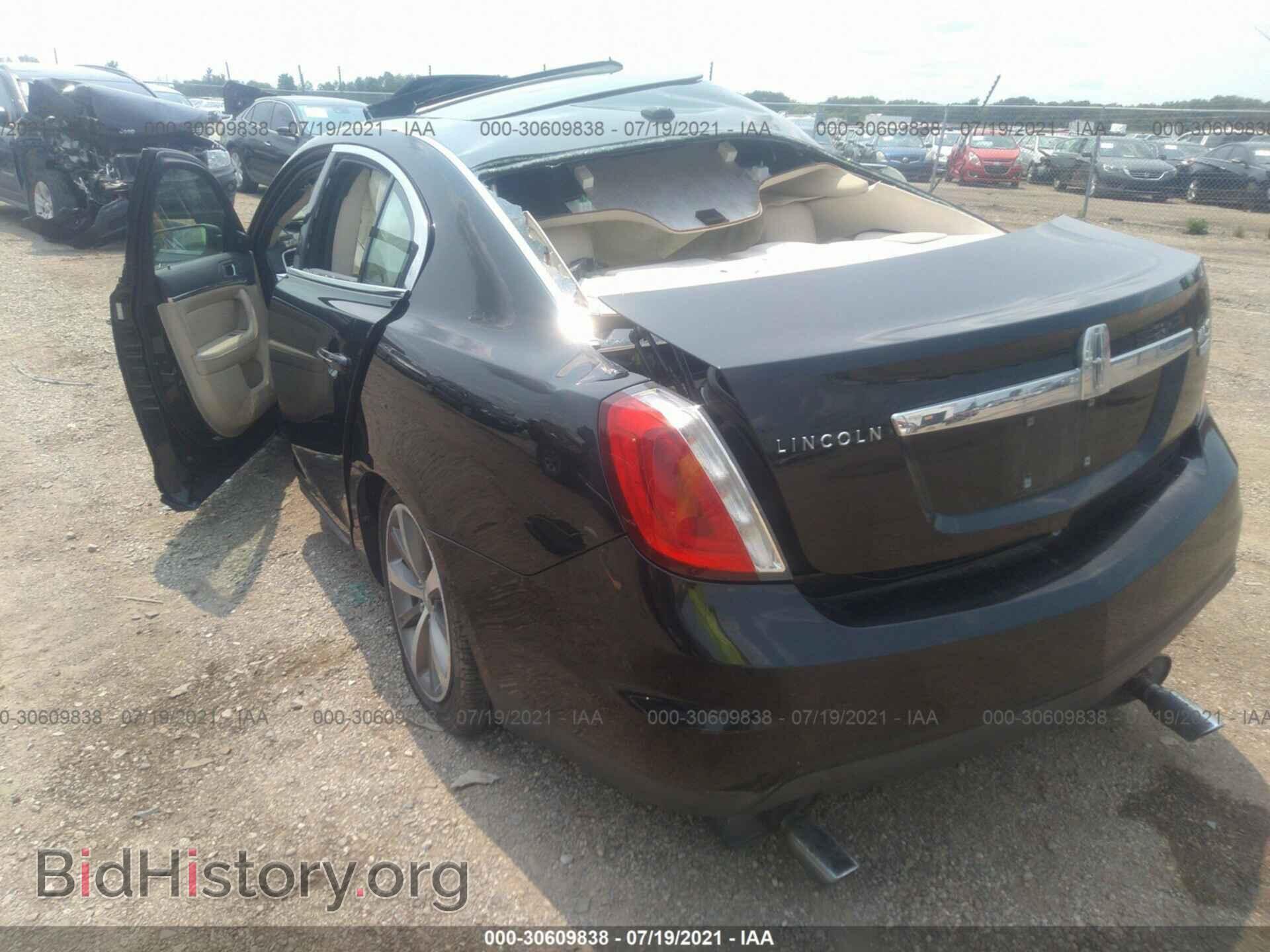 2009 LINCOLN MKS - VIN: 1LNHM94R29G608056 - Фото 3
