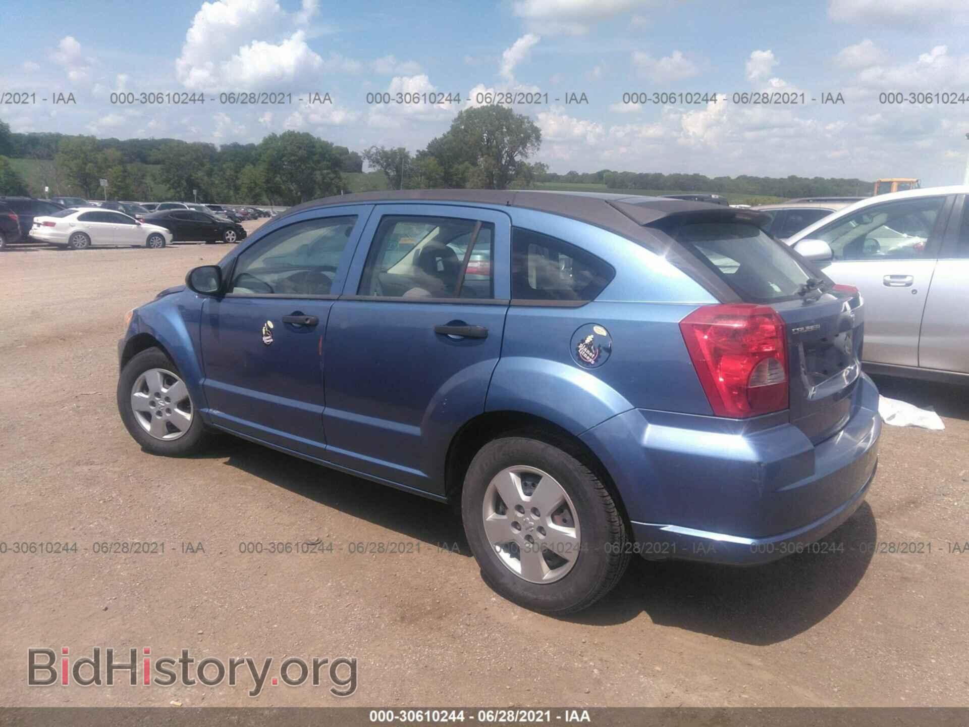 2007 DODGE CALIBER - VIN: 1B3HB28B77D324985 - Фото 3