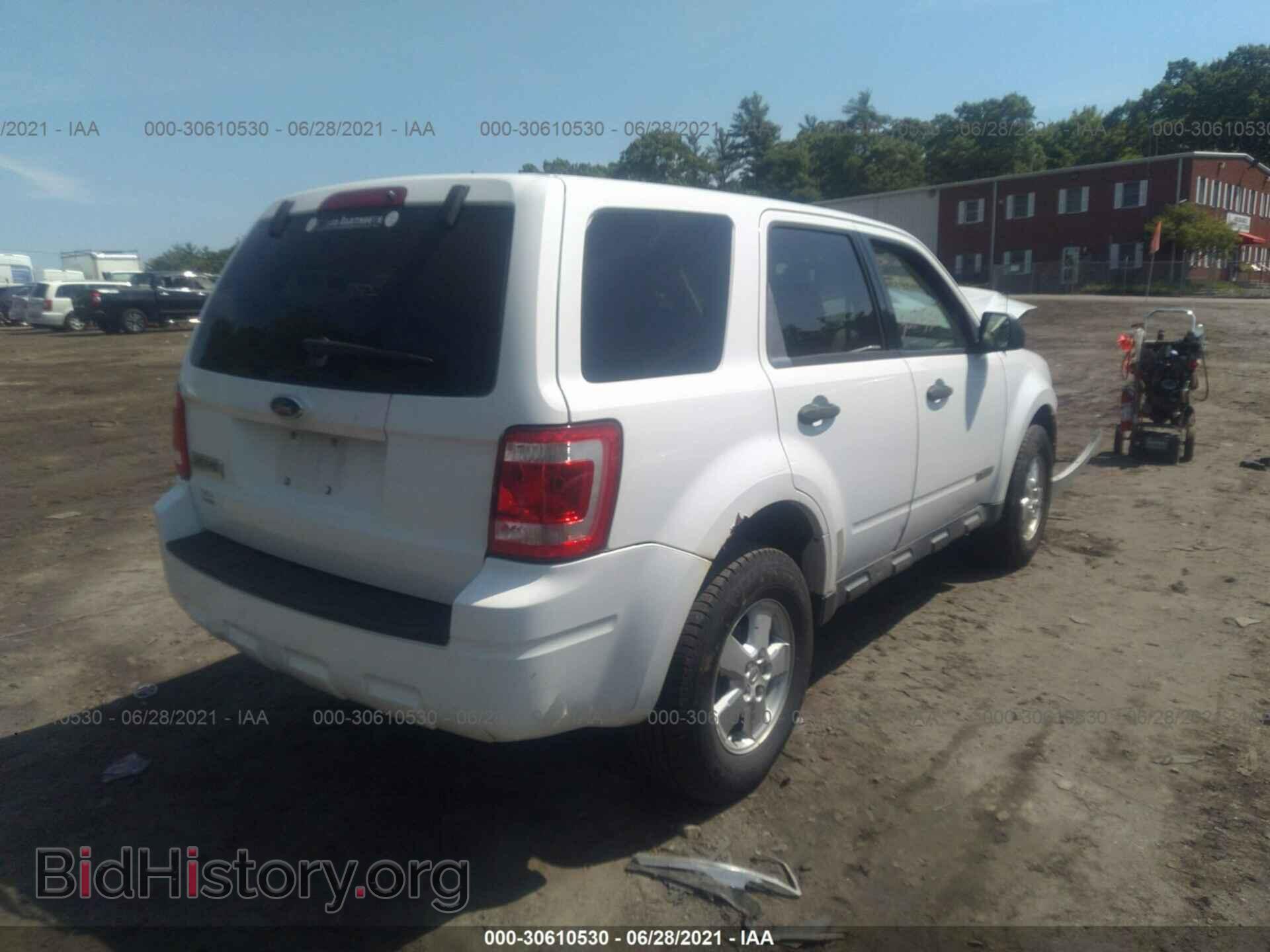 2008 FORD ESCAPE - VIN: 1FMCU02Z08KA73507 - Фото 4