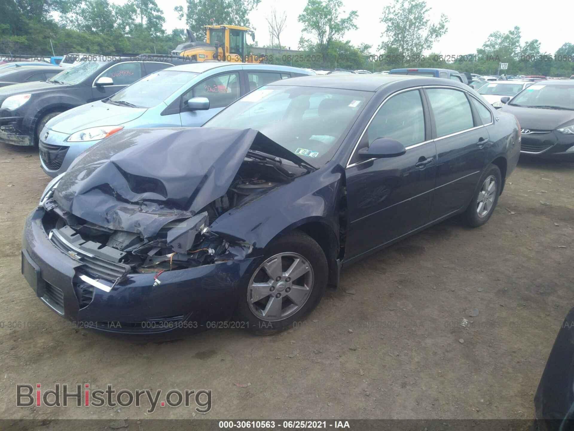 2008 CHEVROLET IMPALA - VIN: 2G1WT58N481364736 - Фото 2