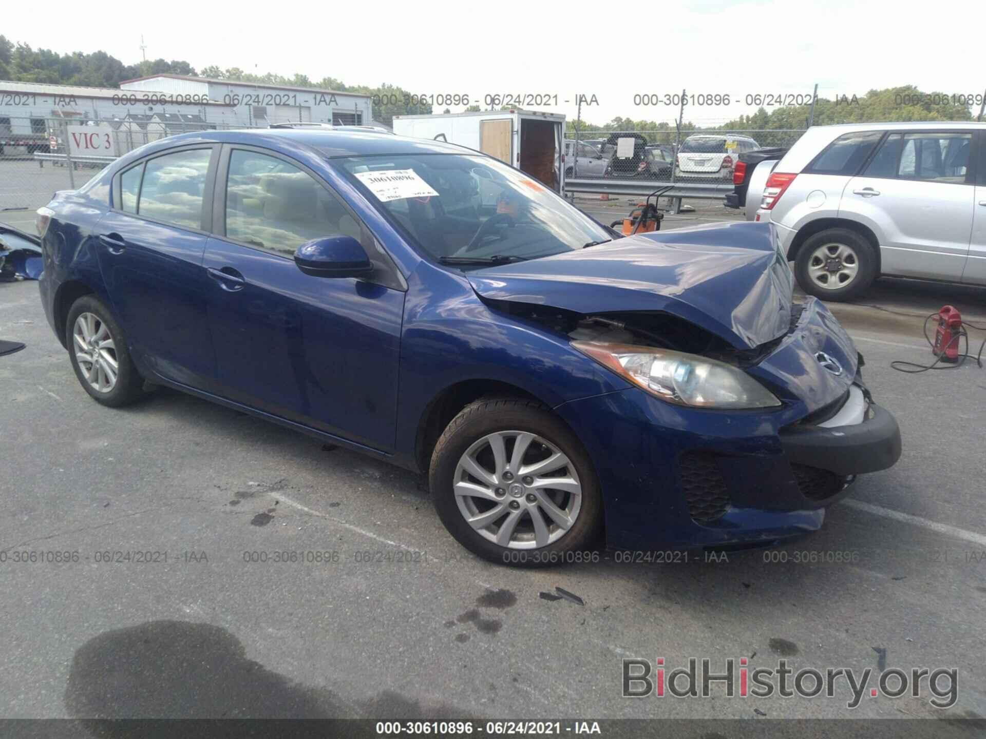 Photo JM1BL1V78C1665190 - MAZDA MAZDA3 2012