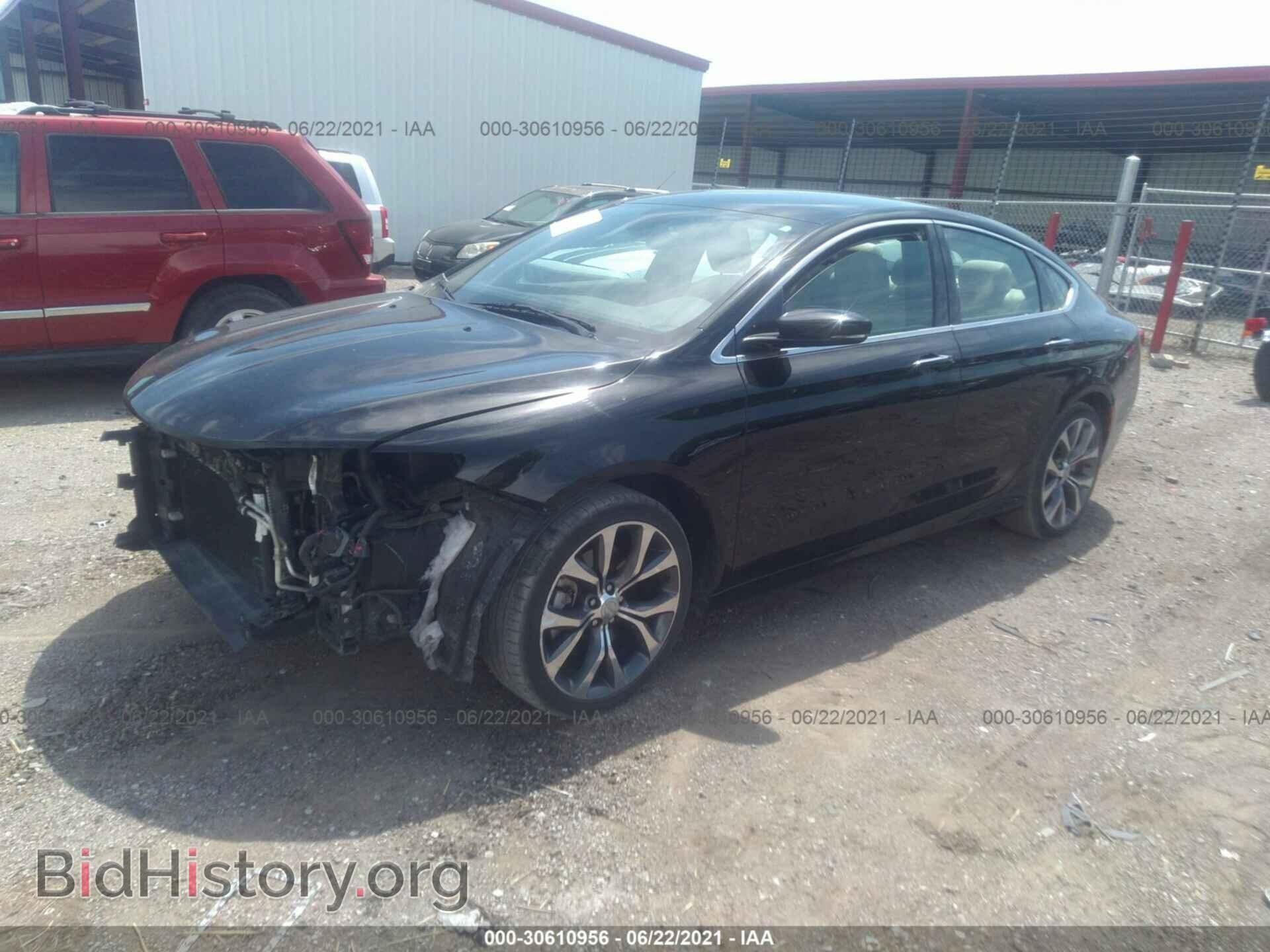 2015 CHRYSLER 200 - VIN: 1C3CCCCG2FN501843 - Фото 2