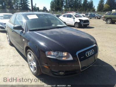 2006 Audi A4 2.0T, черный — VIN WAUDF78E36A047032, IAAI