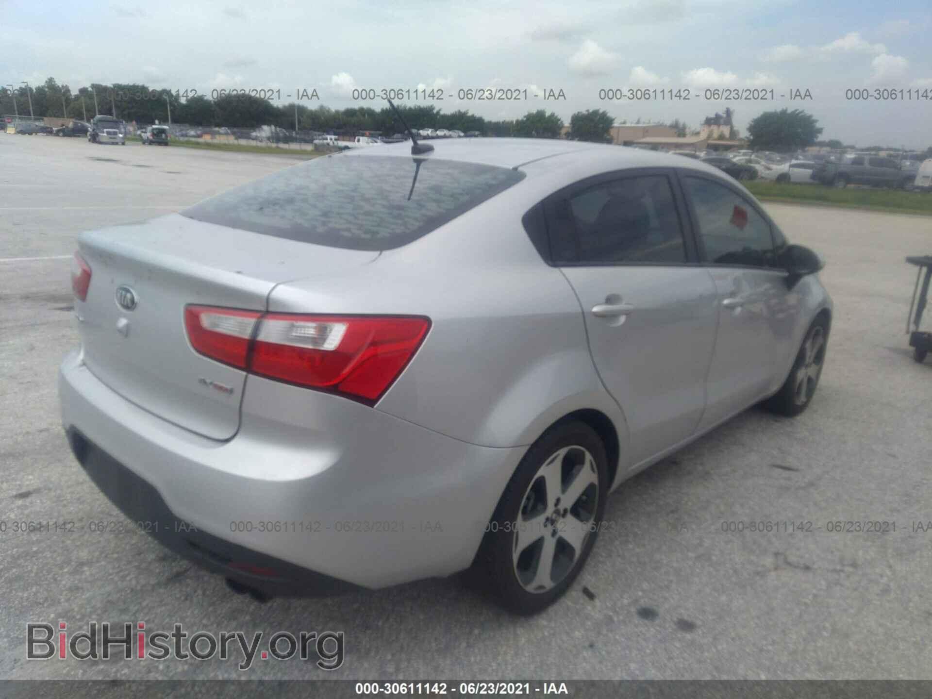 2014 KIA RIO - VIN: KNADN4A30E6325512 - Фото 4