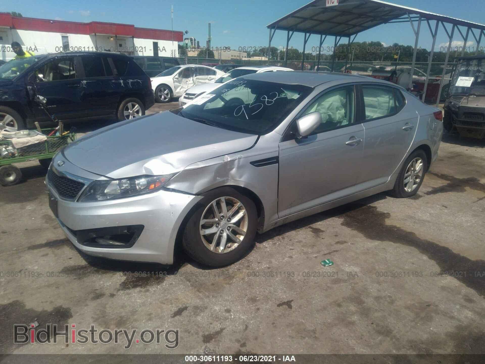 2013 KIA OPTIMA - VIN: KNAGM4A71D5395821 - Фото 2