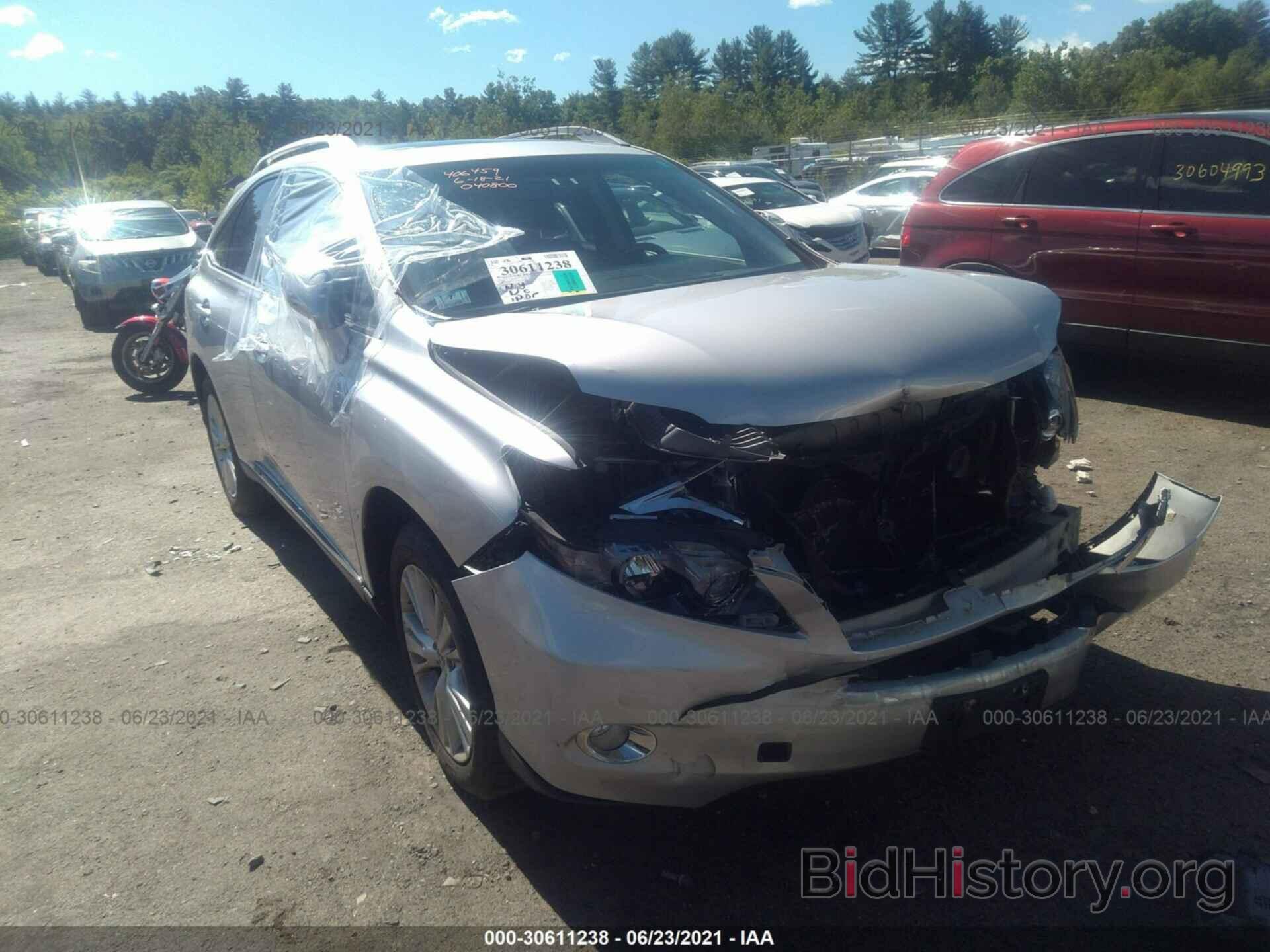 Photo JTJBC1BAXB2040800 - LEXUS RX 450H 2011