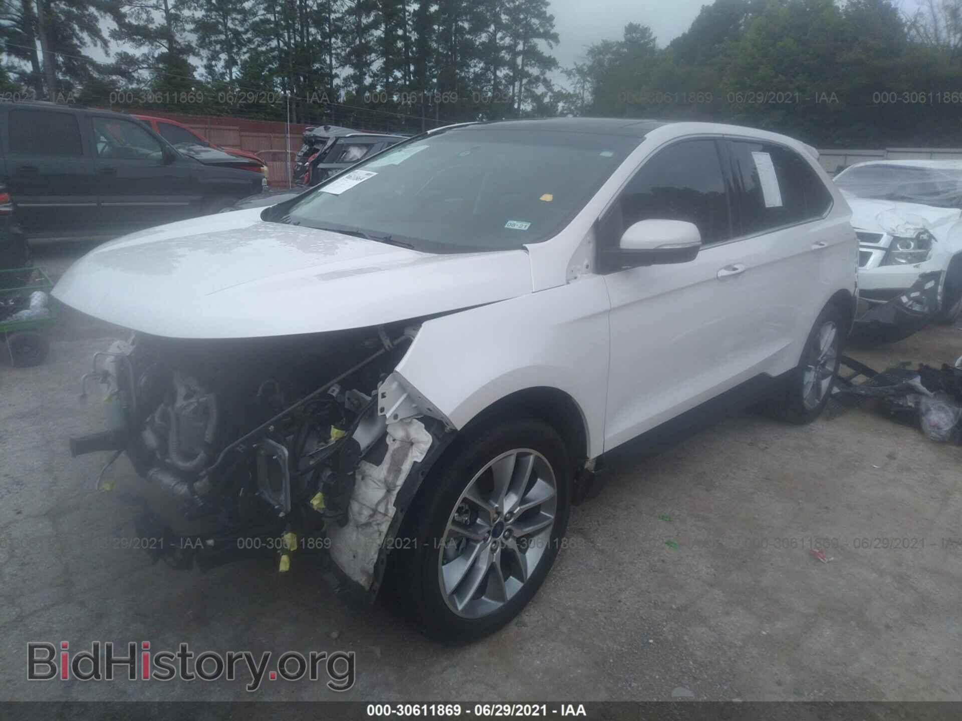 2017 FORD EDGE - VIN: 2FMPK3K80HBC48946 - Фото 2
