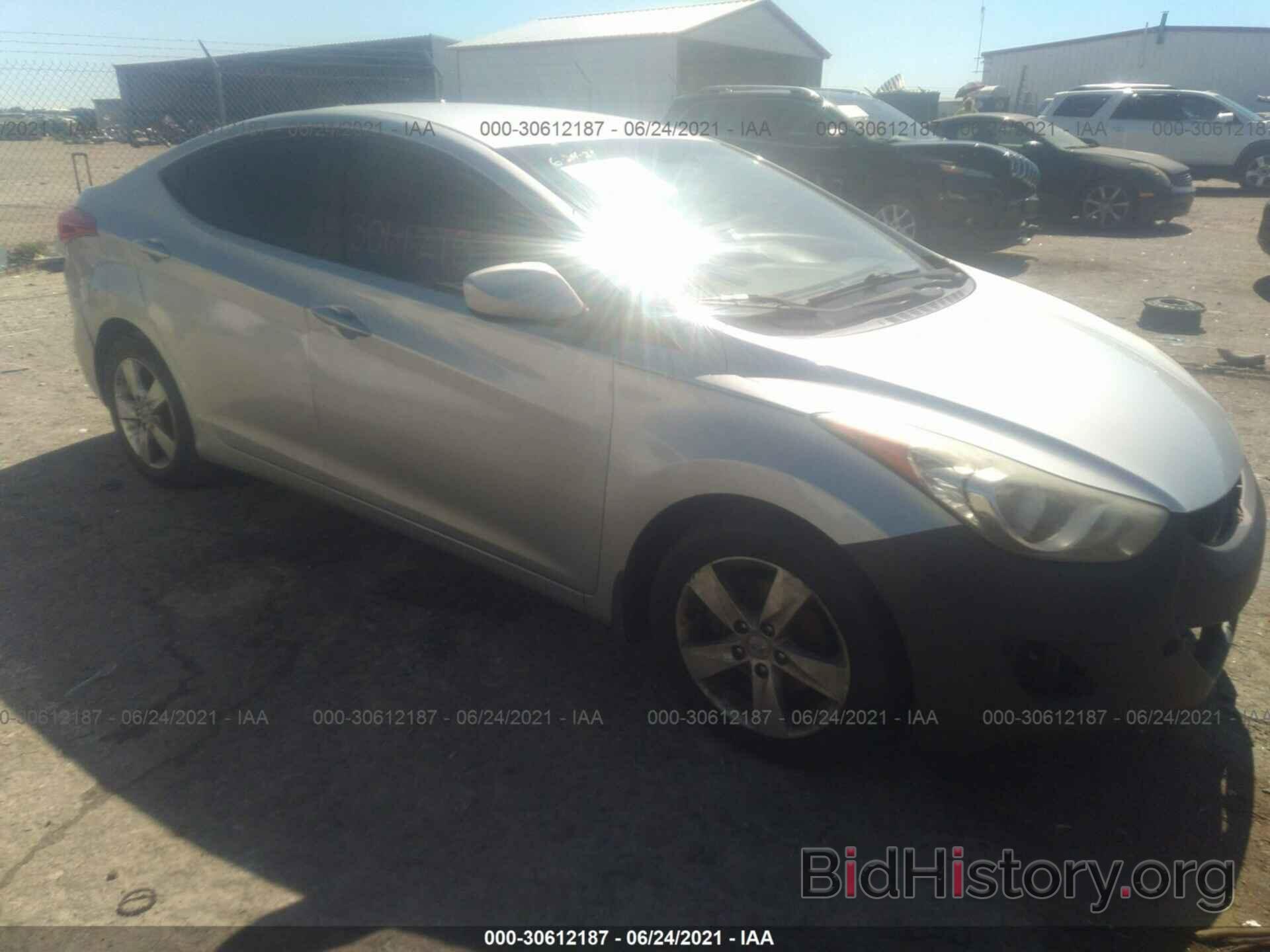 Photo 5NPDH4AE3CH092417 - HYUNDAI ELANTRA 2012