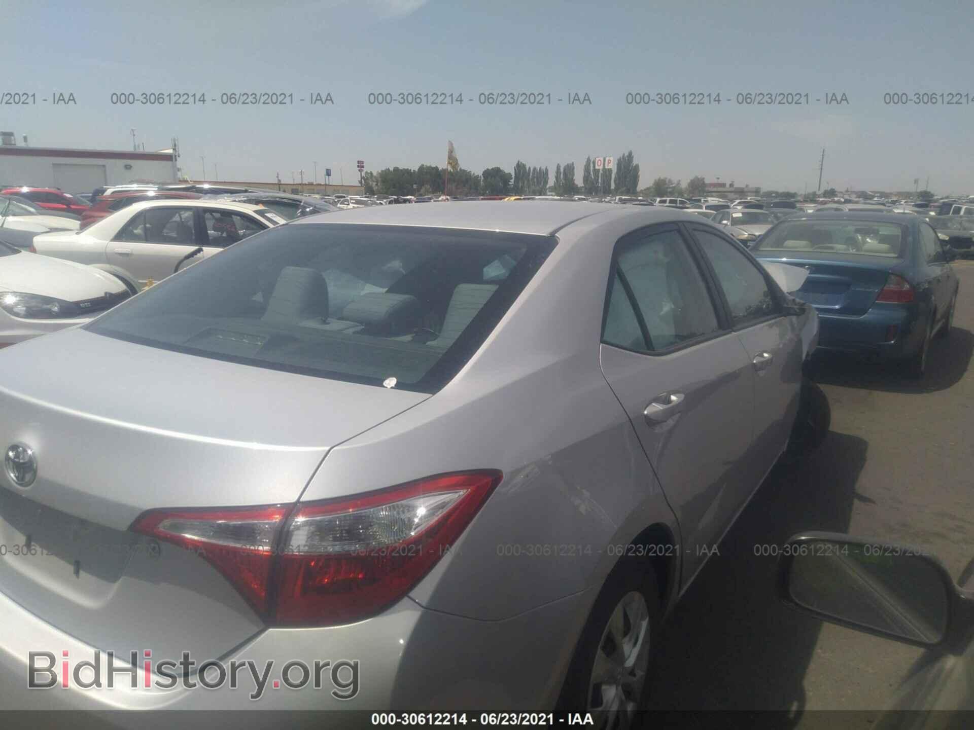 2014 TOYOTA COROLLA - VIN: 2T1BURHE0EC221855 - Фото 4