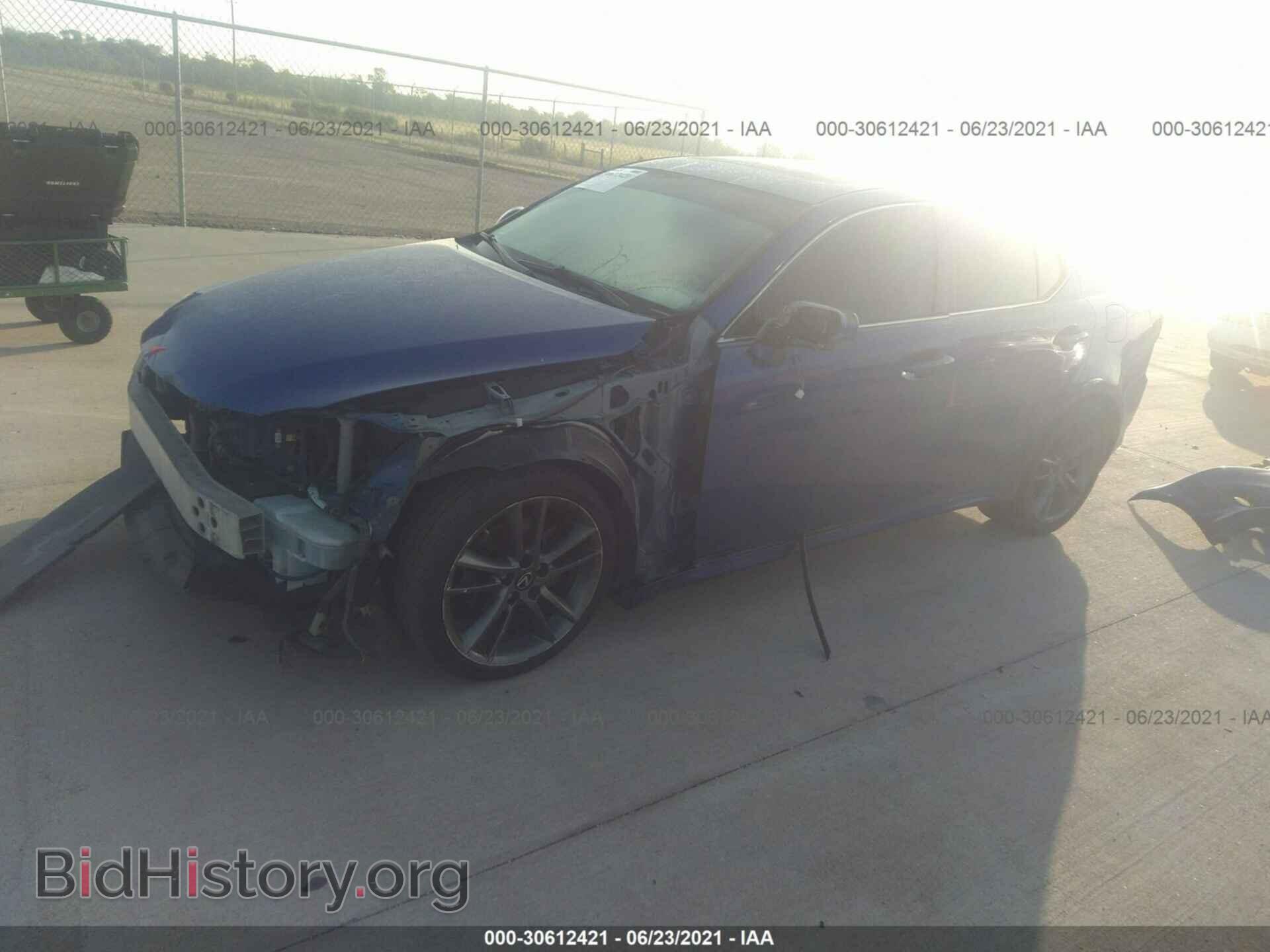 2012 LEXUS IS 250 - VIN: JTHBF5C29C5170493 - Фото 2