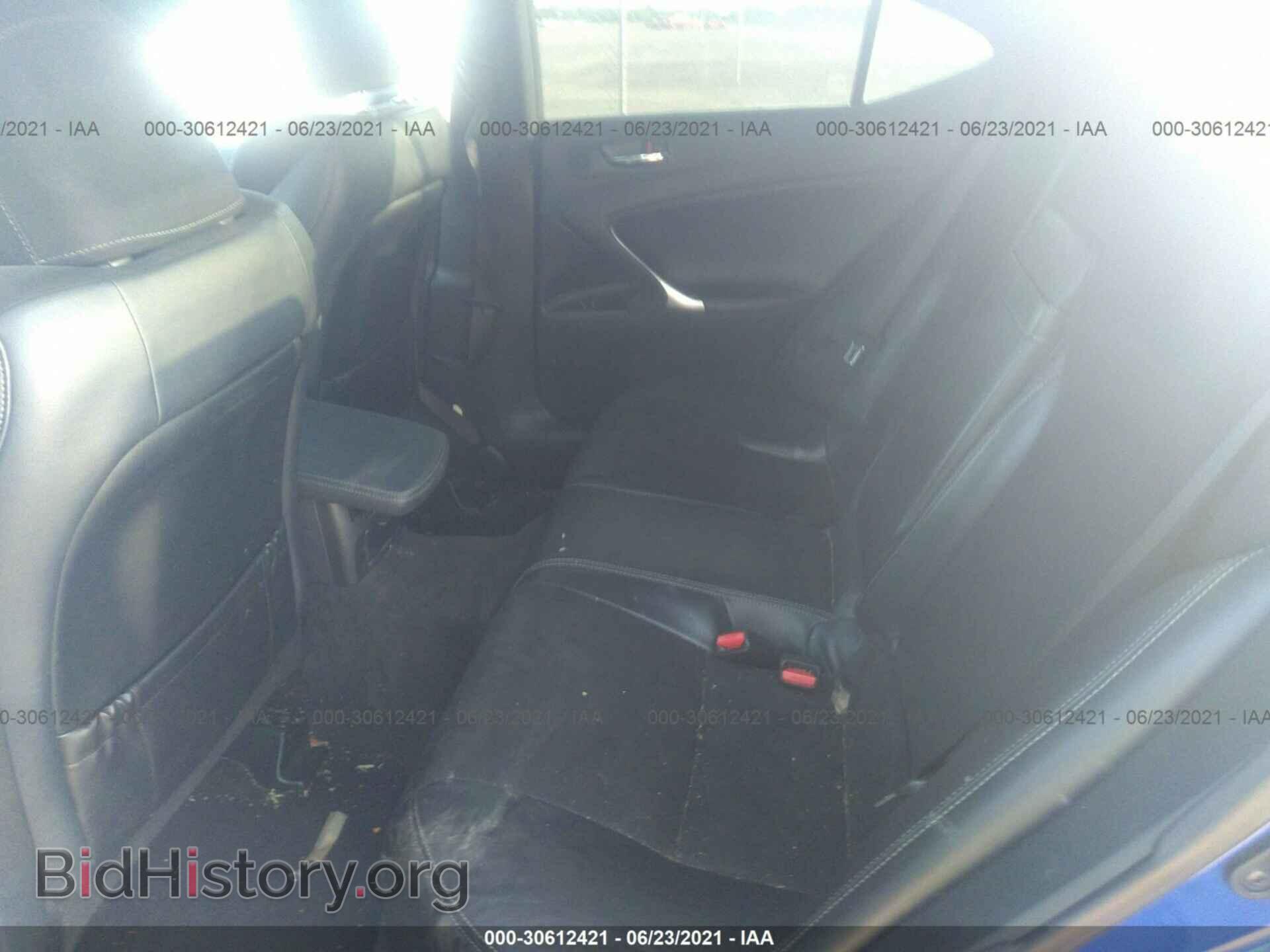 2012 LEXUS IS 250 - VIN: JTHBF5C29C5170493 - Фото 8